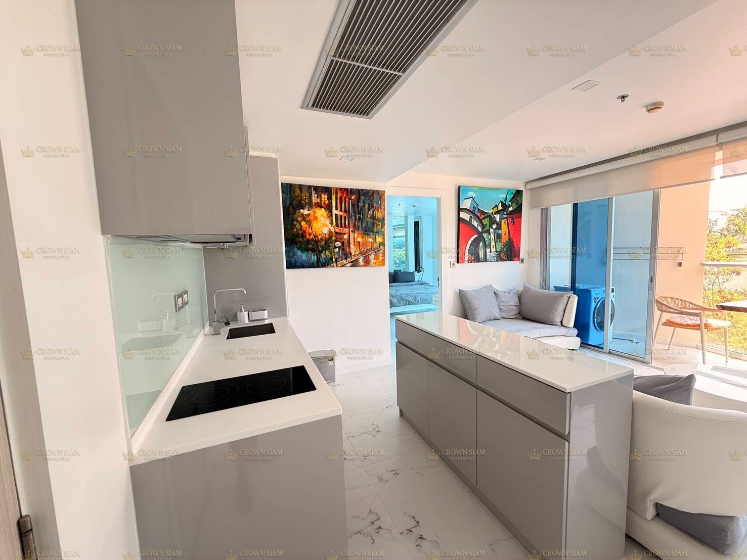 พระตำหนัก • แซนด์ส คอนโดมิเนียม • ชั้น 3 ห้อง 1 ห้องนอน 1 ห้องน้ำ - Image 9