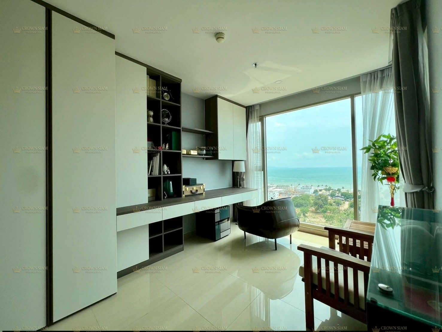 จอมเทียน • The Riviera Jomtien • คอนโด 2 ห้องนอน ชั้น 19 วิวทะเลด้านหน้า - Image 8