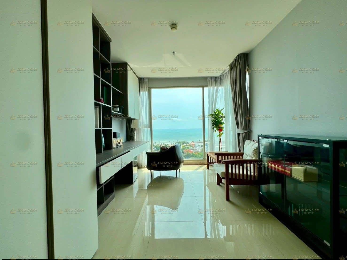 จอมเทียน • The Riviera Jomtien • คอนโด 2 ห้องนอน ชั้น 19 วิวทะเลด้านหน้า - Image 6