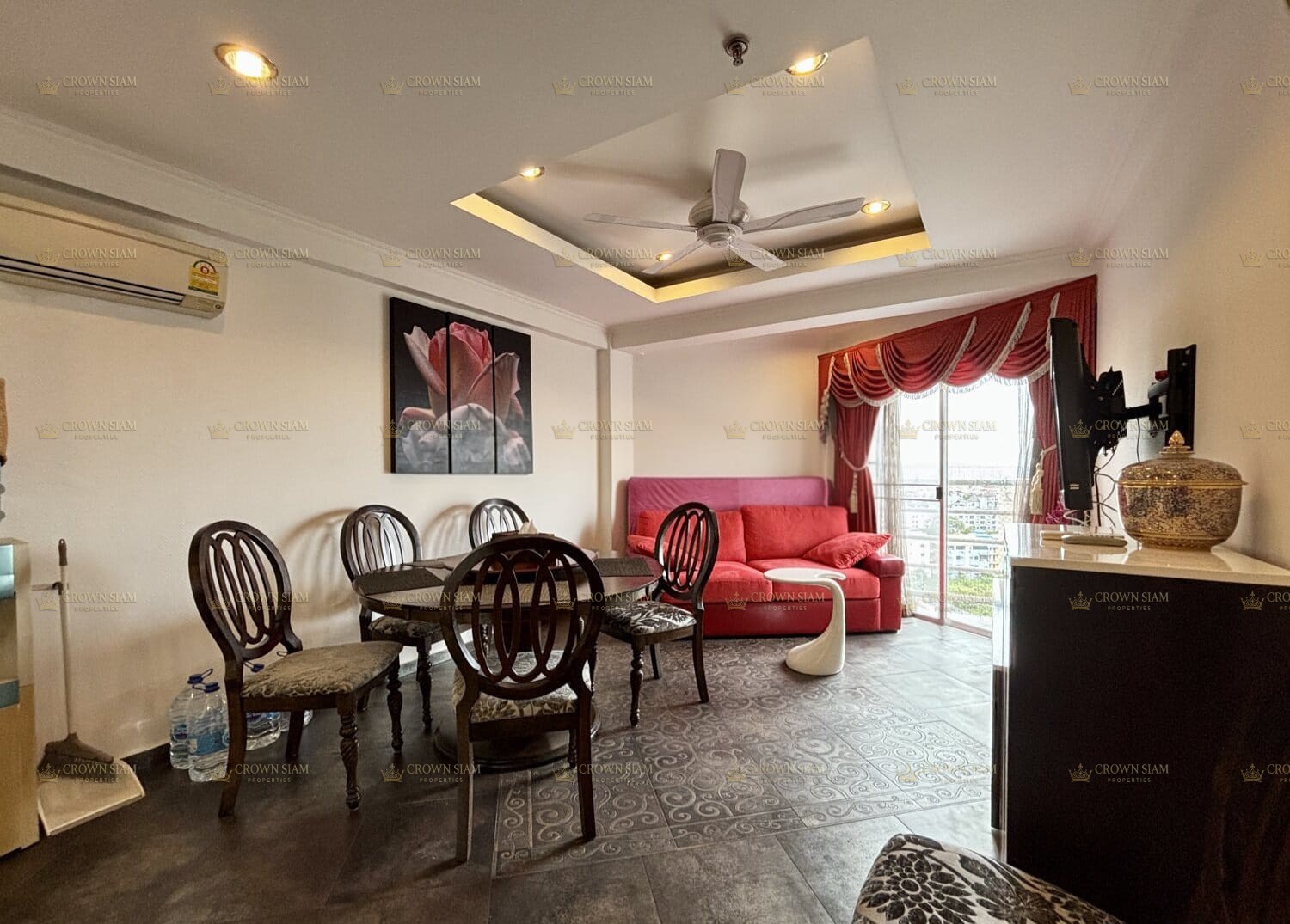 Jomtien • A1 Jomtien Beach Condominium Rimhad • 13F 1BR Sea View - Image 2
