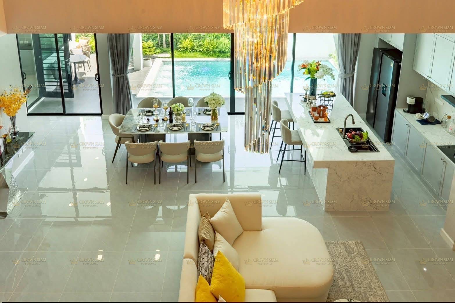 Huay Yai • THAMBER Project • 4BR 4BT Pool Villa - Image 10
