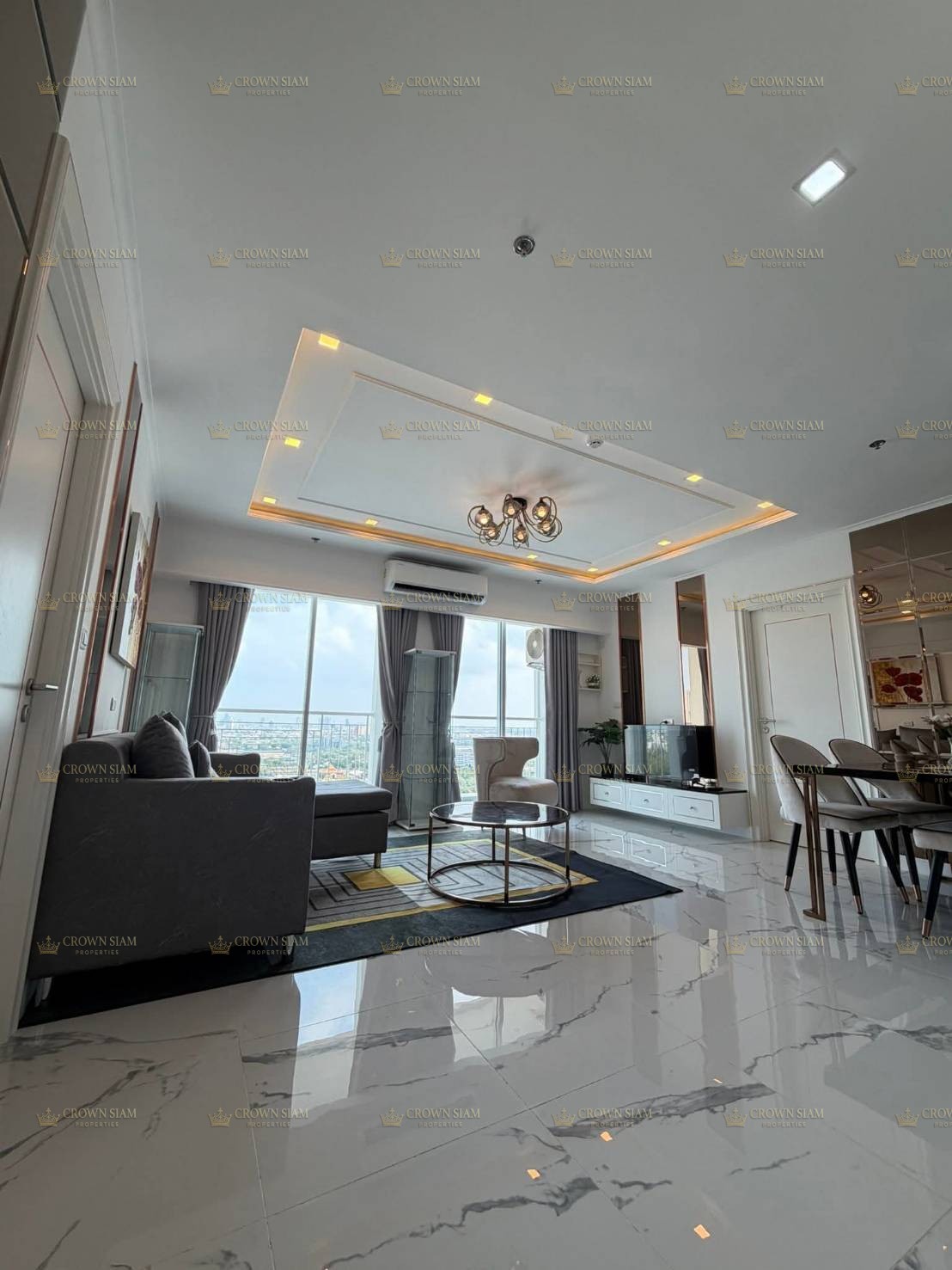 Jomtien • The Empire Tower Pattaya • 20F 2BR Partial Sea View Condo - Image 3