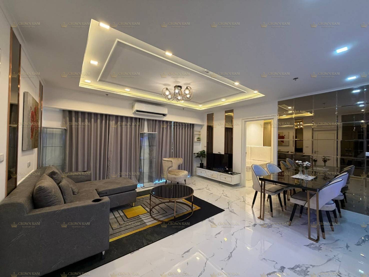 Jomtien • The Empire Tower Pattaya • 20F 2BR Partial Sea View Condo - Image 4
