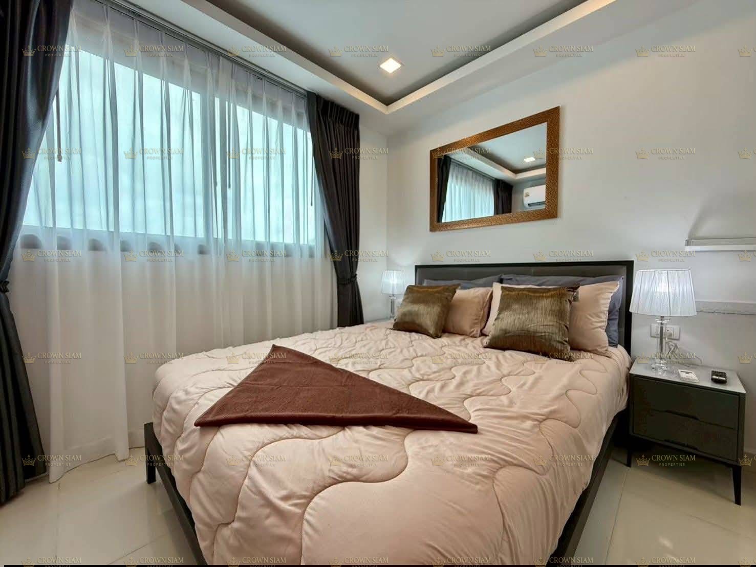พัทยาใต้ • อาคาเดีย บีช คอนติเนนทัล • ชั้น 7 ห้อง 1 ห้องนอน วิวสระ - Image 7