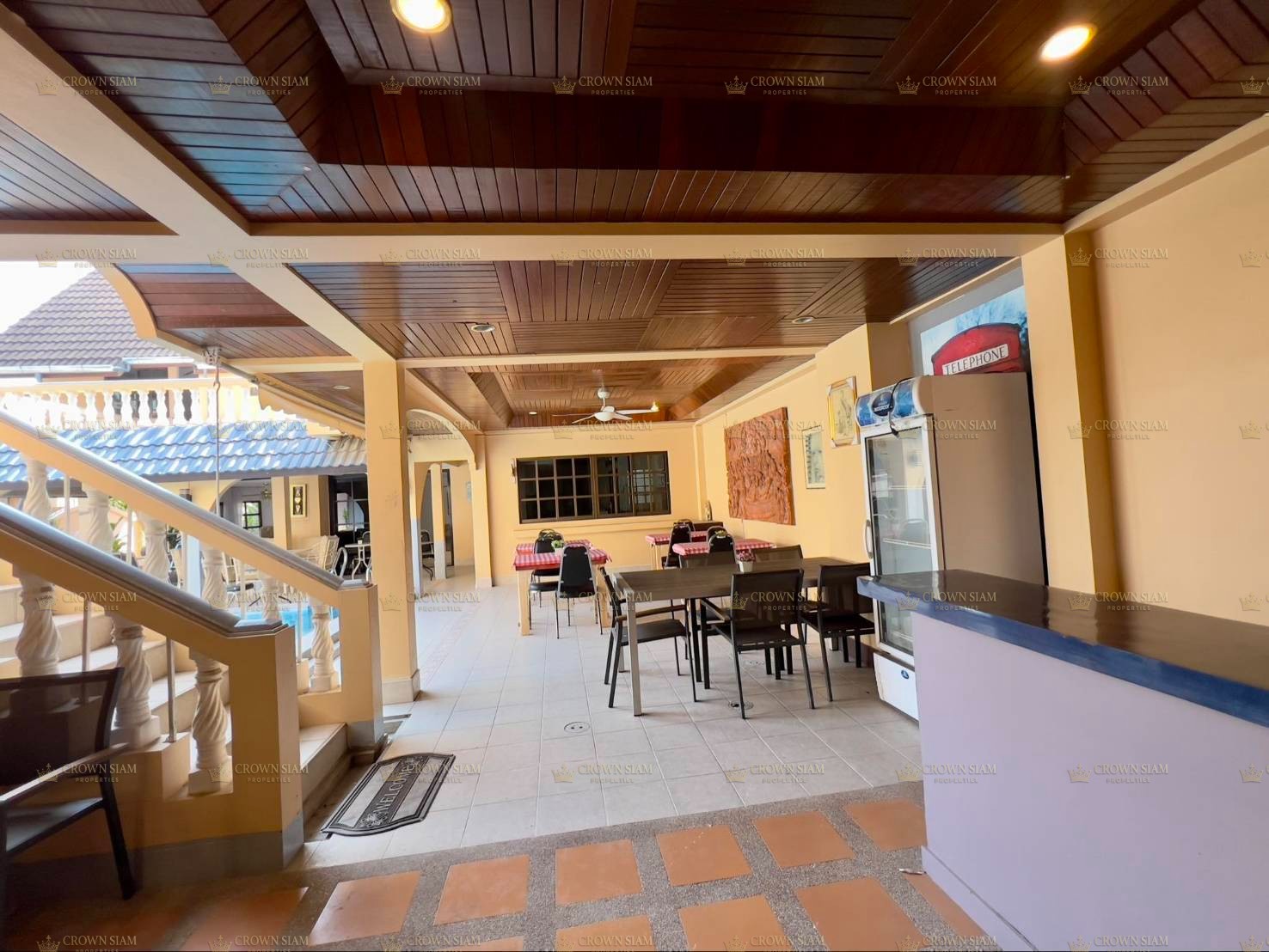 พัทยากลาง • ซอยบงกช • วิลล่าพูล 12 ห้องนอน เพื่อการลงทุน - Image 4