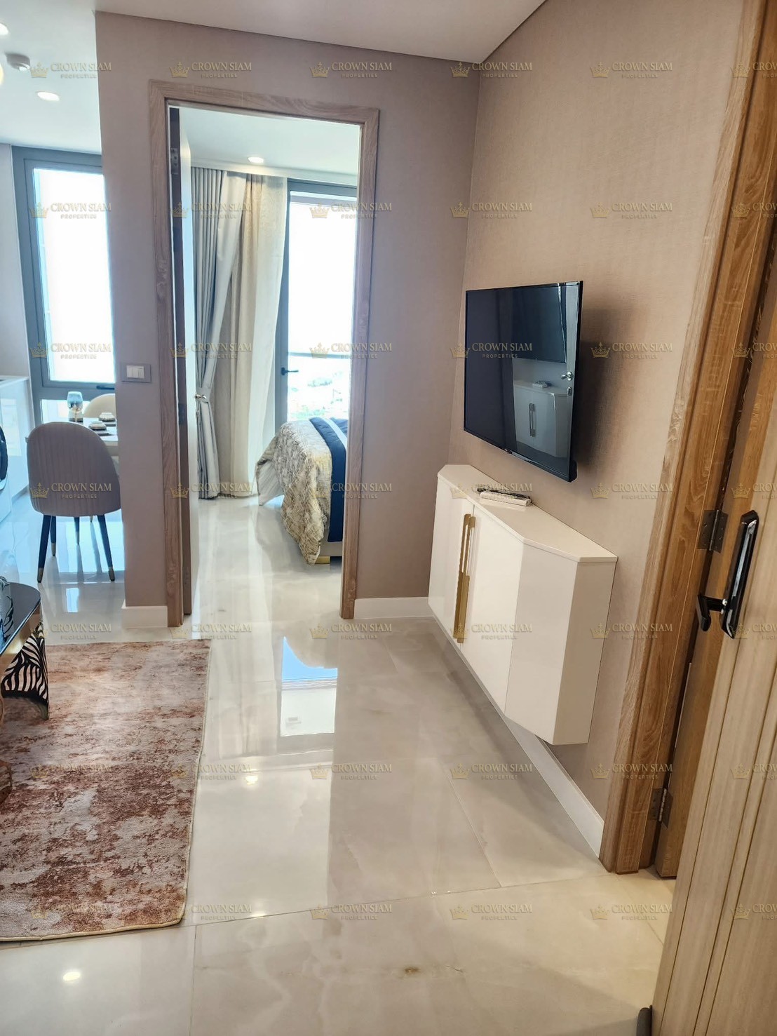 จอมเทียน • โคปาคาบาน่า บีช จอมเทียน • ชั้น 28 ห้อง 1 ห้องนอน - Image 6