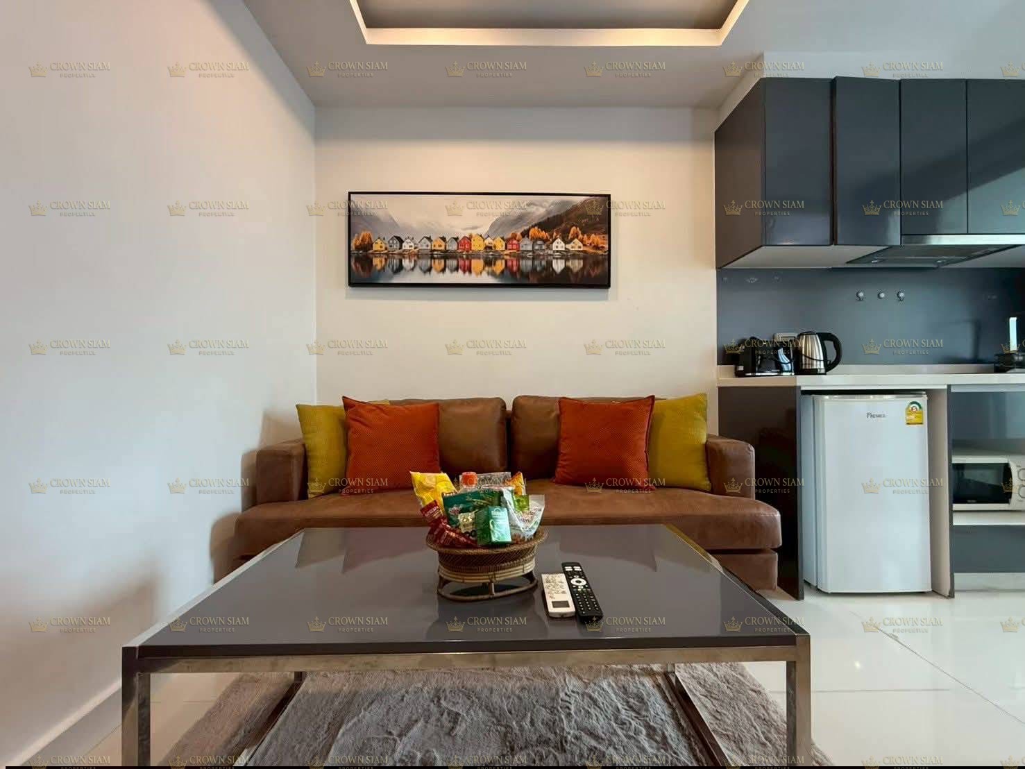 พัทยาใต้ • อาคาเดีย บีช คอนติเนนทัล • ชั้น 7 ห้อง 1 ห้องนอน วิวสระ - Image 3