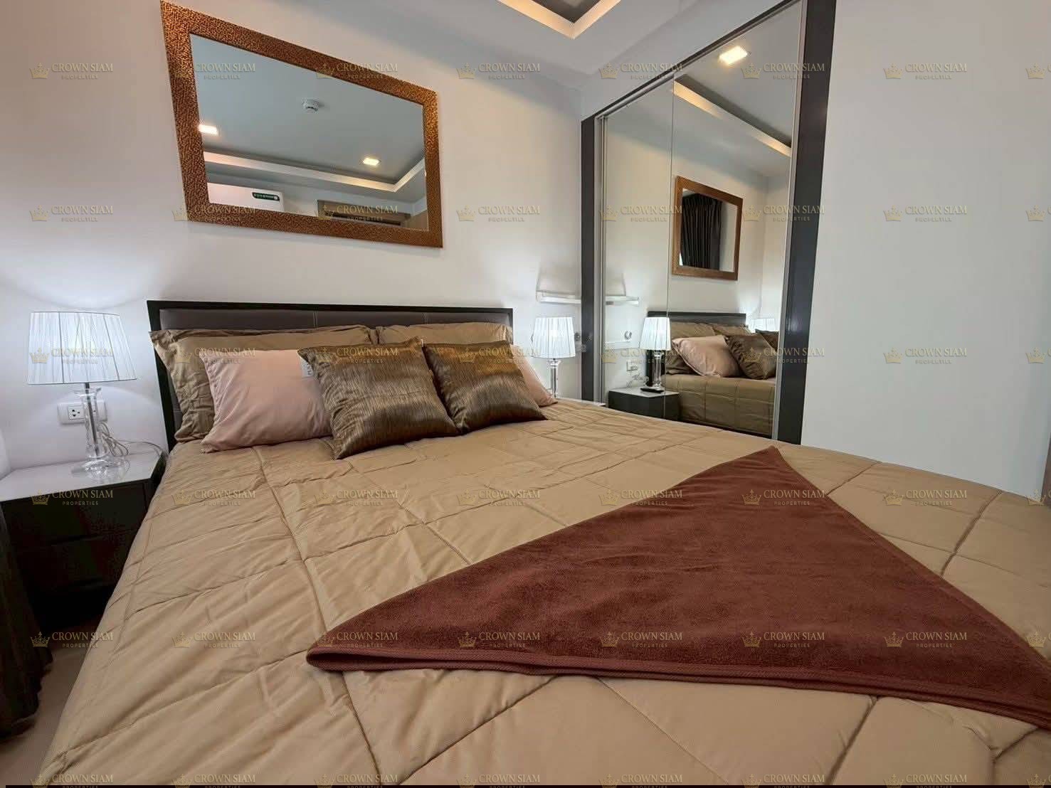 พัทยาใต้ • อาคาเดีย บีช คอนติเนนทัล • ชั้น 7 ห้อง 1 ห้องนอน วิวสระ - Image 9