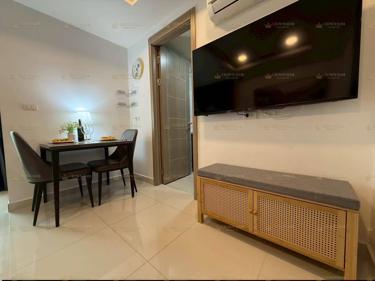 พัทยาใต้ • อาคาเดีย บีช คอนติเนนทัล • ชั้น 7 ห้อง 1 ห้องนอน วิวสระ - Image 6