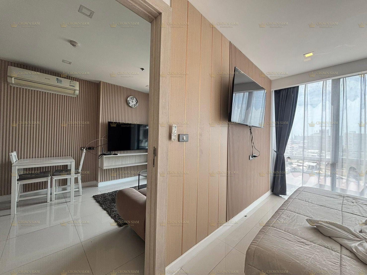 Pratumnak • The Jewel Condominium • 1BR High Floor Sea View - Image 8