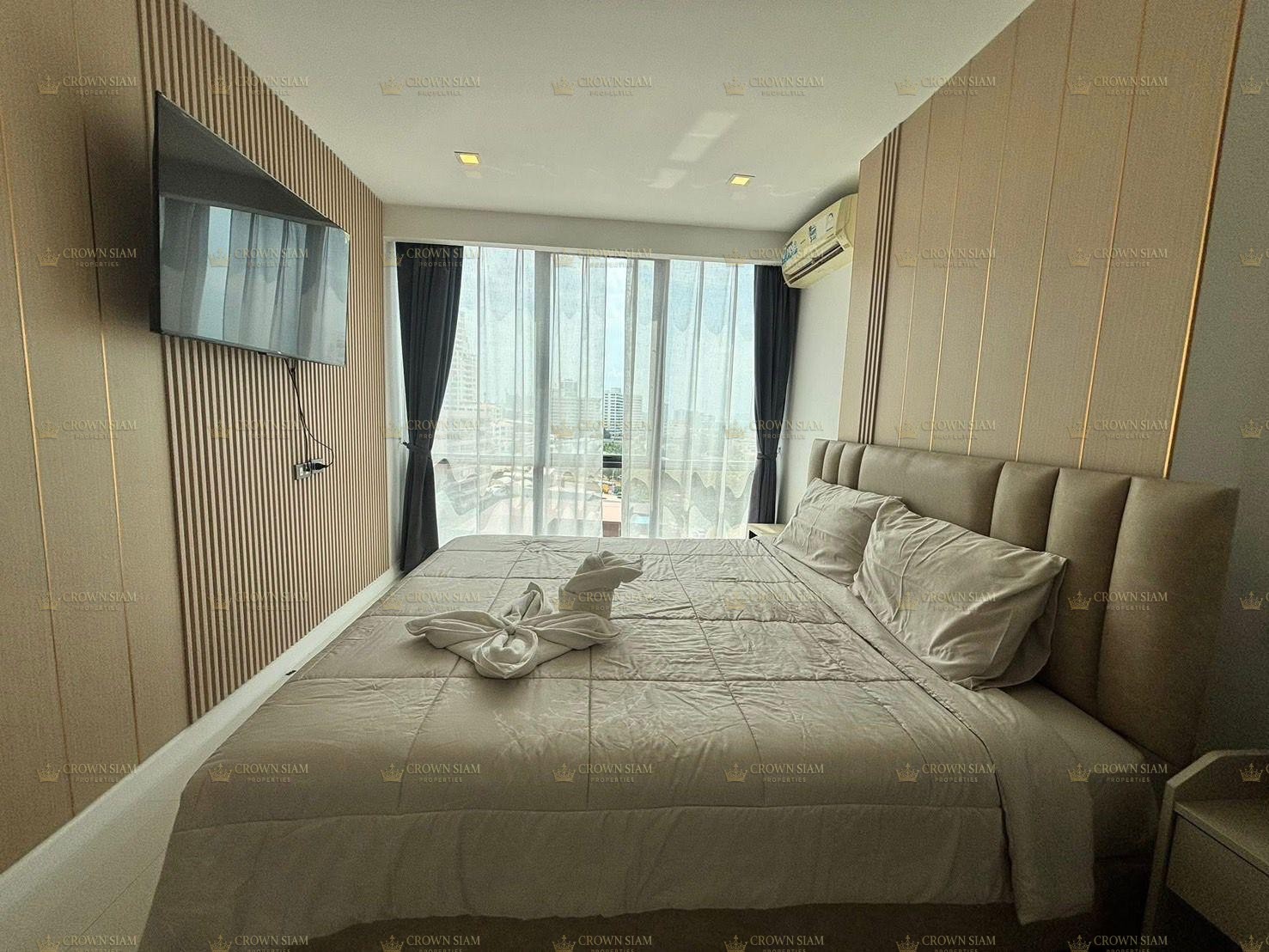 Pratumnak • The Jewel Condominium • 1BR High Floor Sea View - Image 10