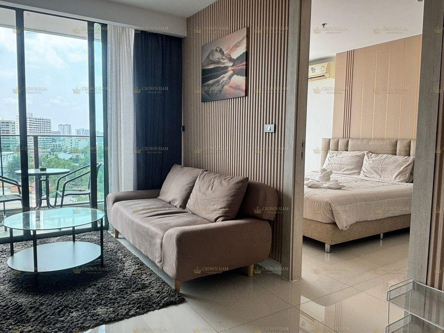 Pratumnak • The Jewel Condominium • 1BR High Floor Sea View - Image 4