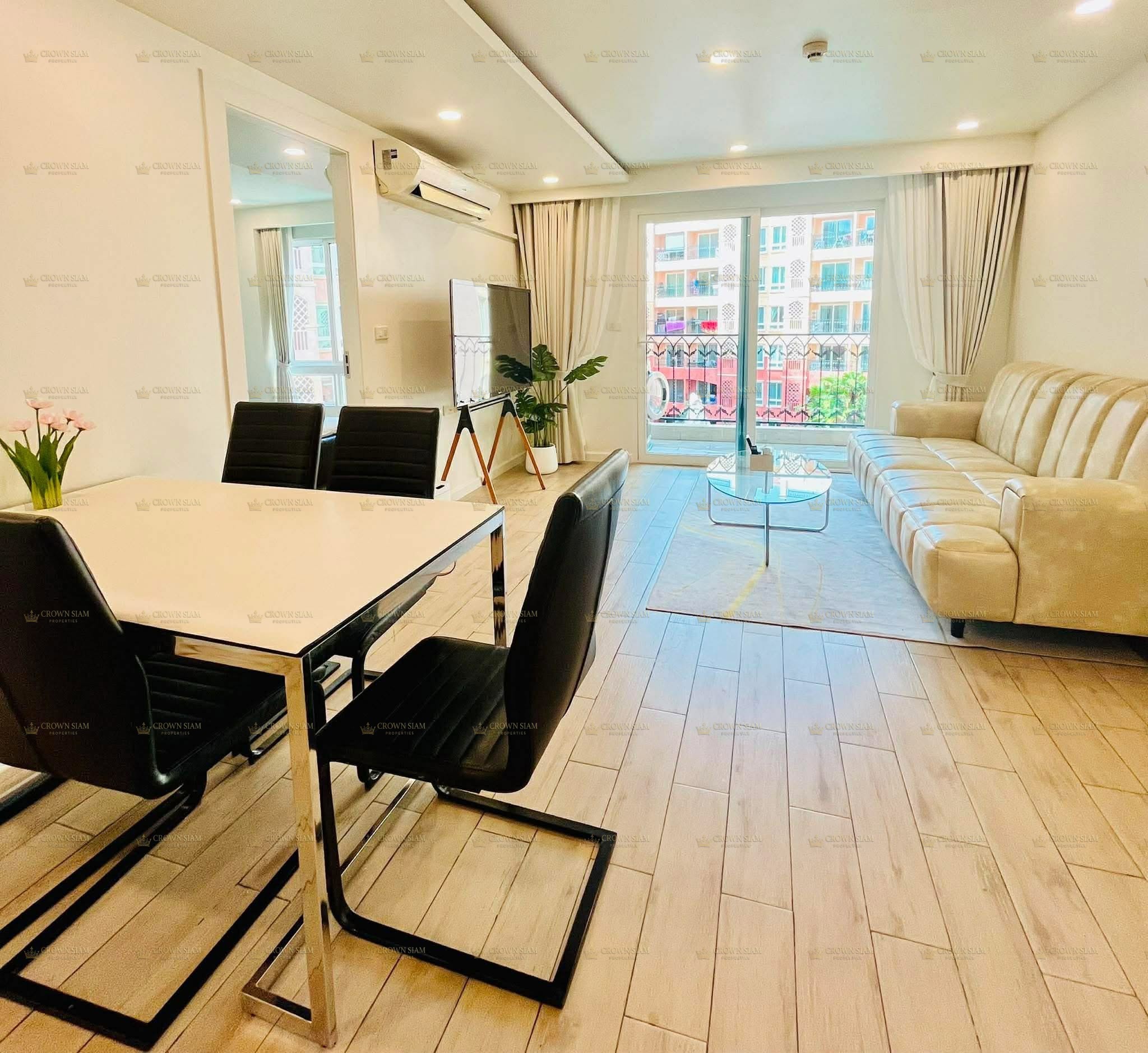จอมเทียน • Seven Seas Condo Resort • คอนโดวิวสระว่ายน้ำ 1 ห้องนอน