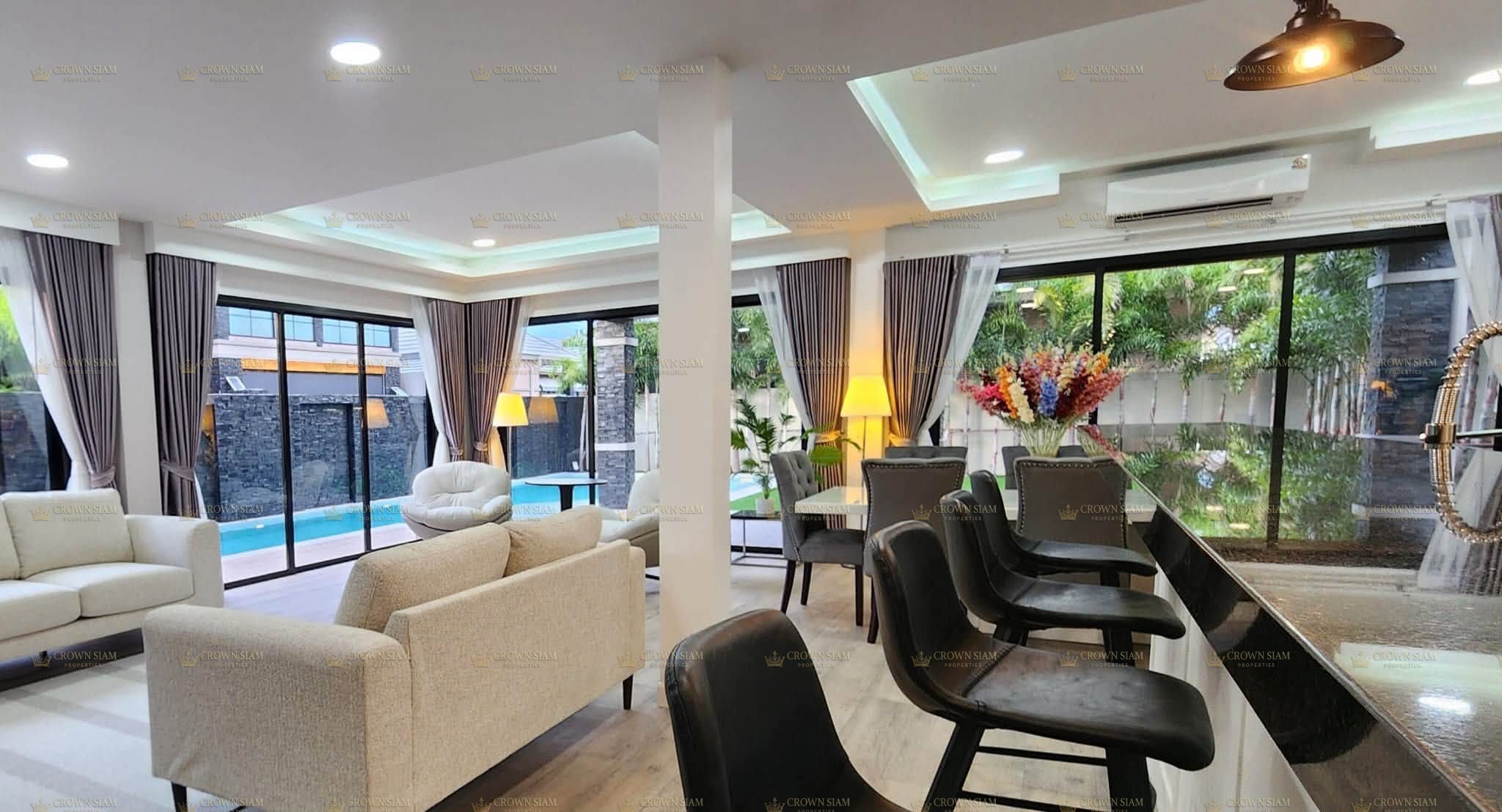 พัทยาตะวันออก • The Shade Villas • บ้านพูลวิลล่า 5 ห้องนอน - Image 7