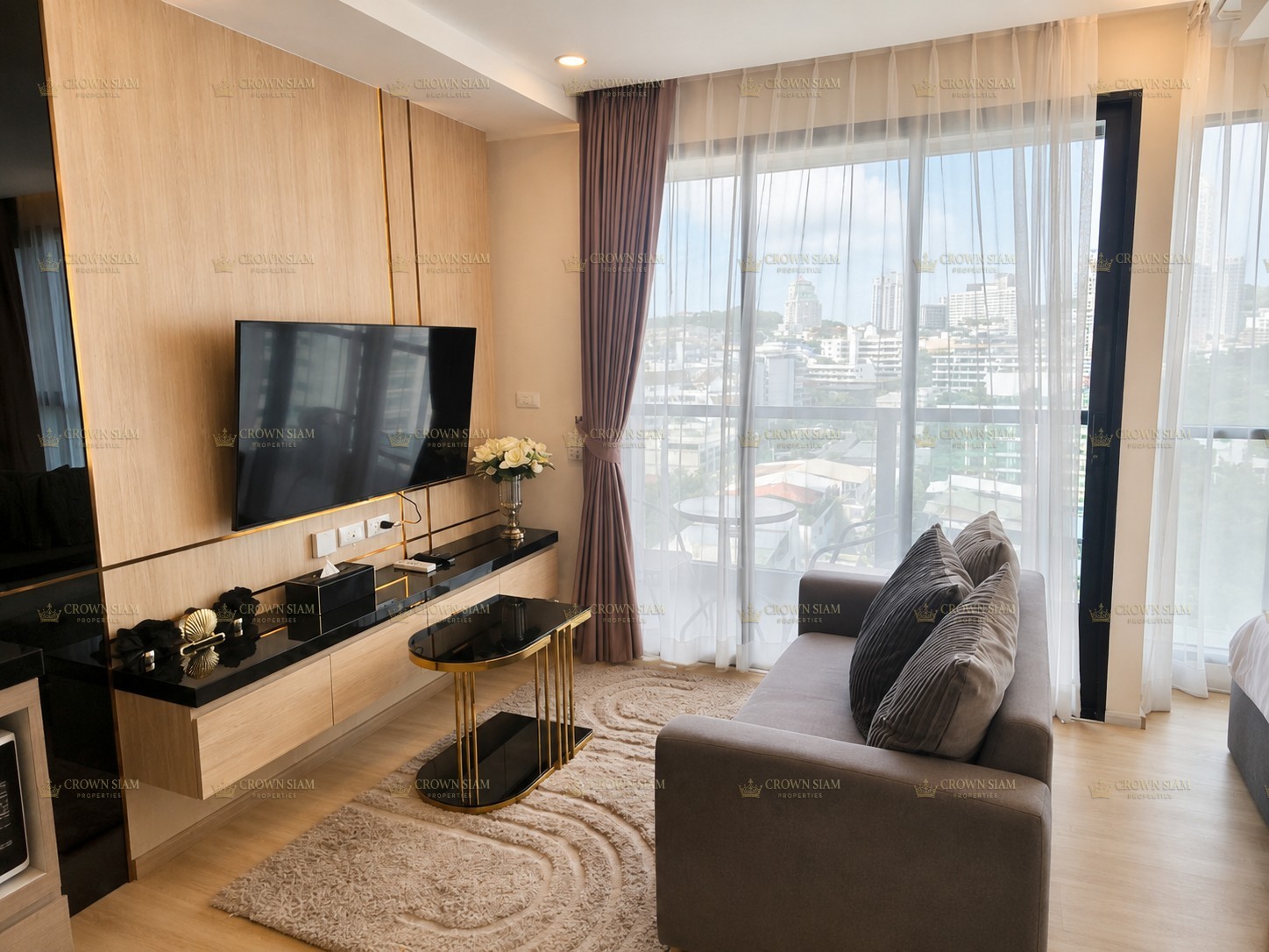 พระตำหนัก • The Panora Pattaya • คอนโดสตูดิโอ ชั้น 12