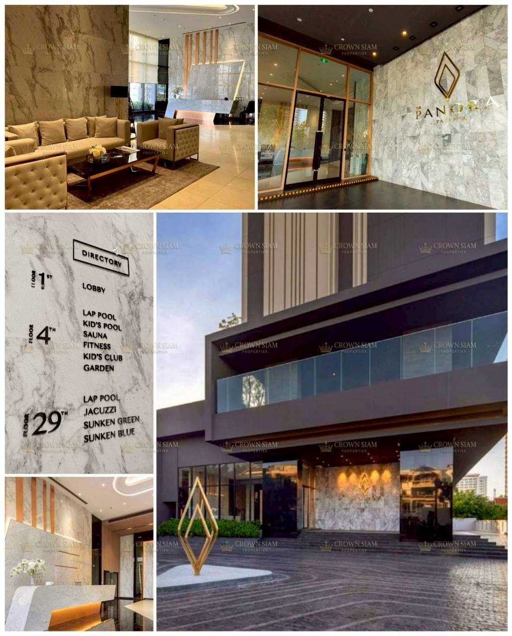 Pratumnak • The Panora Pattaya-Pratumnak • 12F Studio Condo - Image 7