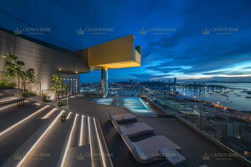 ศูนย์กลางพัทยา • Edge Pattaya • 1 ห้องนอน ชั้น 8 วิวเมือง - Image 9