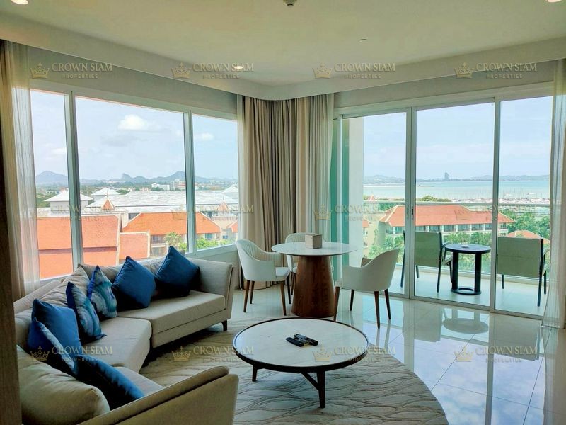 จอมเทียน • Mövenpick Residences Pattaya • คอนโดมุม 2 ห้องนอน วิวชายหาด