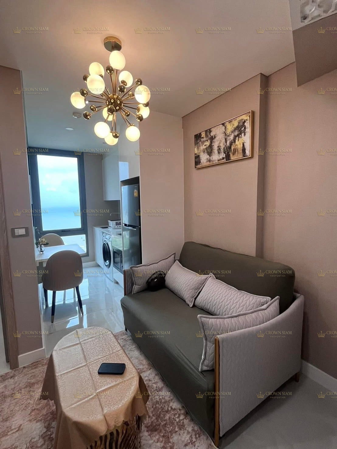 พัทยา • โคปาคาบานา บีช จอมเทียน • ชั้น 31 ห้อง 1 ห้องนอน วิวเมือง - Image 4