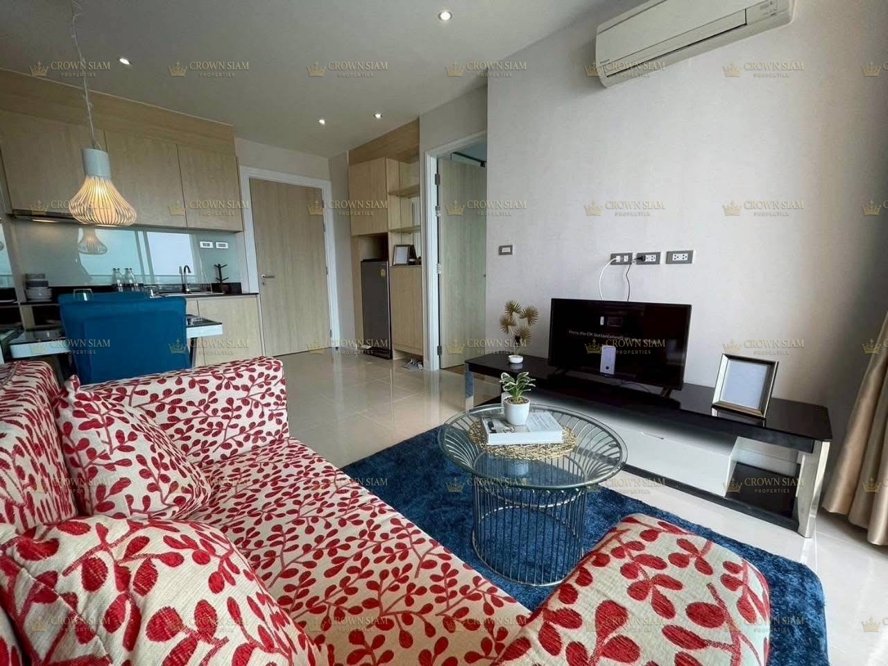 จอมเทียน • Grande Caribbean • ชั้น 19 1 ห้องนอน วิวสระว่ายน้ำ - Image 3