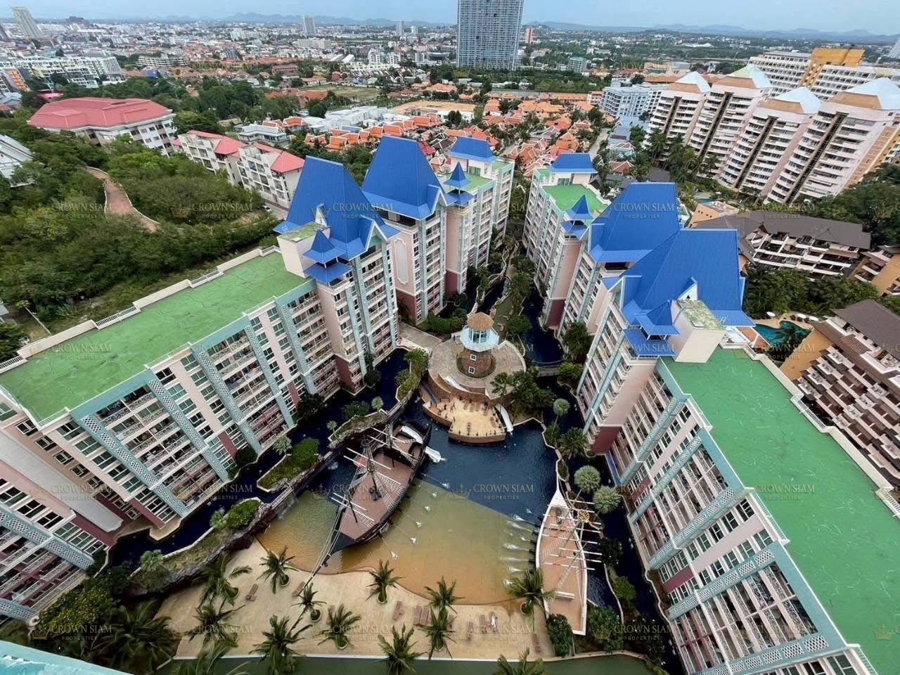 จอมเทียน • Grande Caribbean • ชั้น 19 1 ห้องนอน วิวสระว่ายน้ำ - Image 8