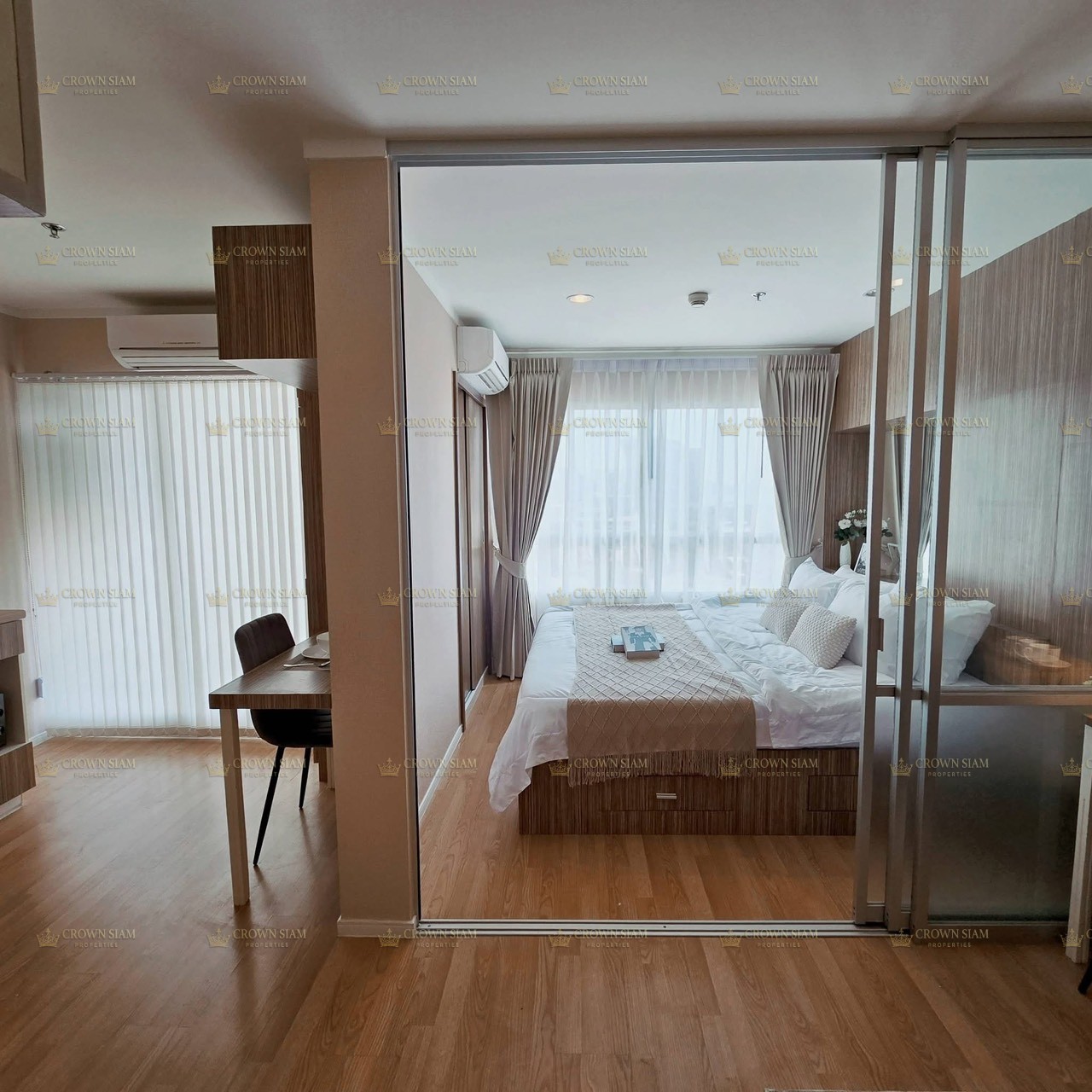 พัทยาเหนือ • Lumpini Ville Wongamat • ชั้น 12A สตูดิโอ วิวทะเล - Image 4