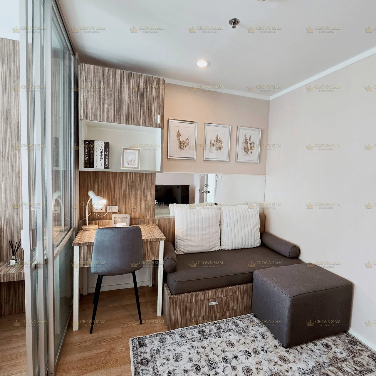 พัทยาเหนือ • Lumpini Ville Wongamat • ชั้น 12A สตูดิโอ วิวทะเล - Image 5