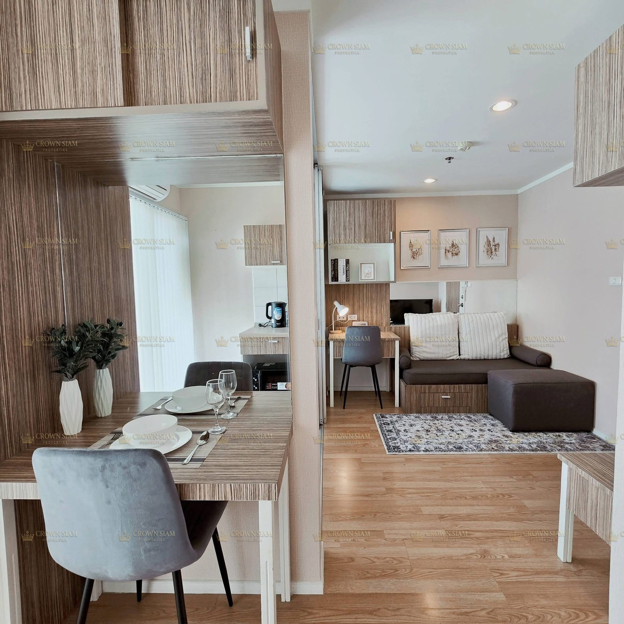 พัทยาเหนือ • Lumpini Ville Wongamat • ชั้น 12A สตูดิโอ วิวทะเล - Image 7