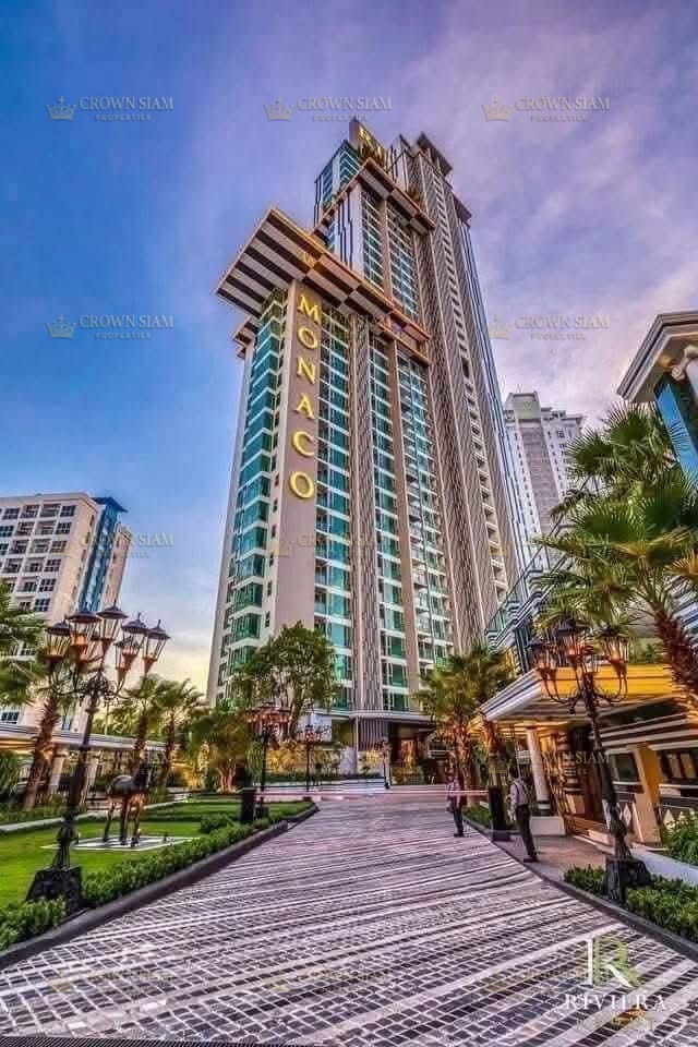 Jomtien • The Riviera Monaco • 14F 1BR Corner Sea & City View - Image 9