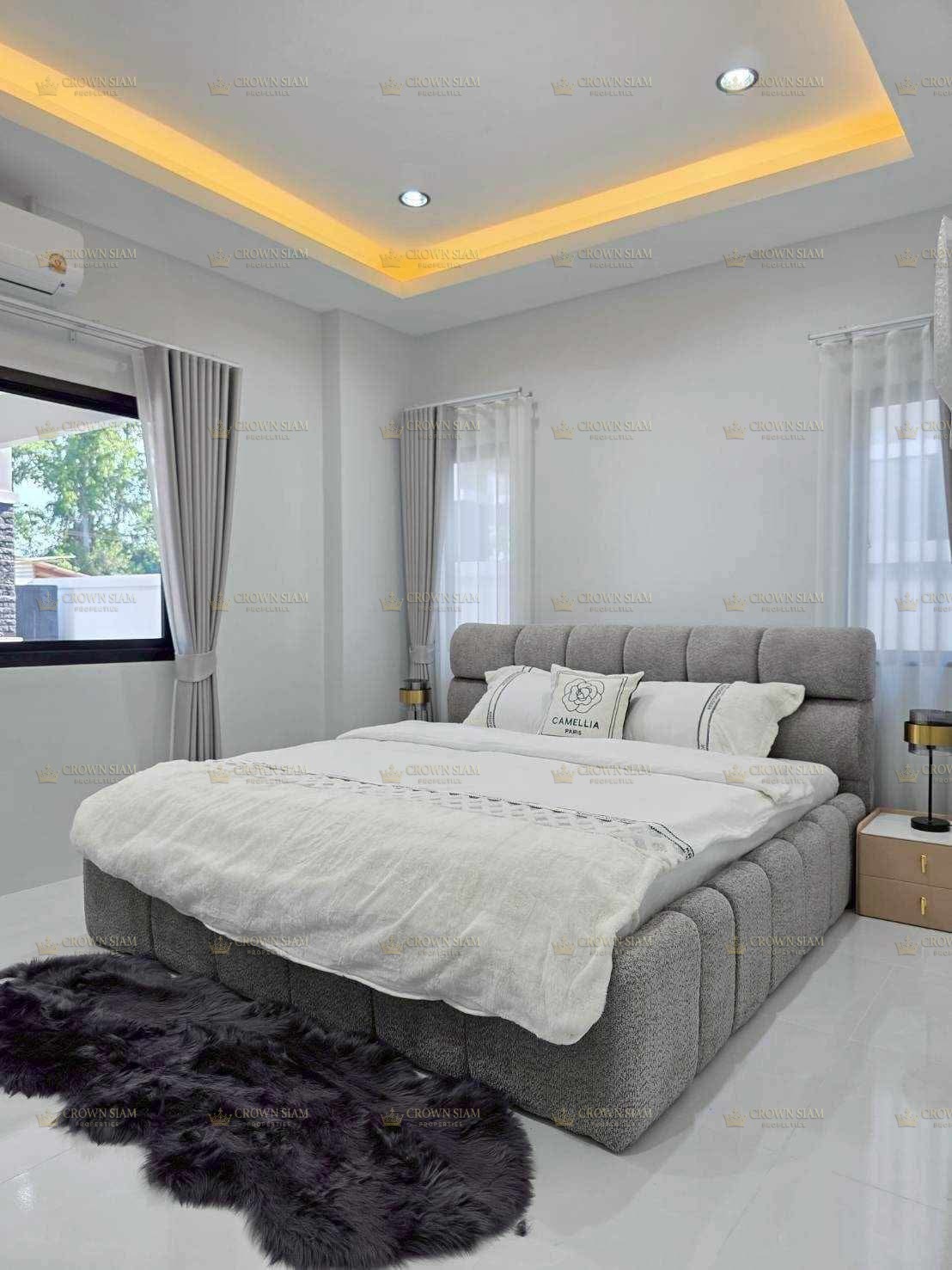 ห้วยใหญ่ • บ้านเดี่ยวสร้างใหม่พร้อมสระว่ายน้ำส่วนตัว • บ้าน 3 ห้องนอนสไตล์โมเดิร์นพร้อมสระว่ายน้ำ - Image 10