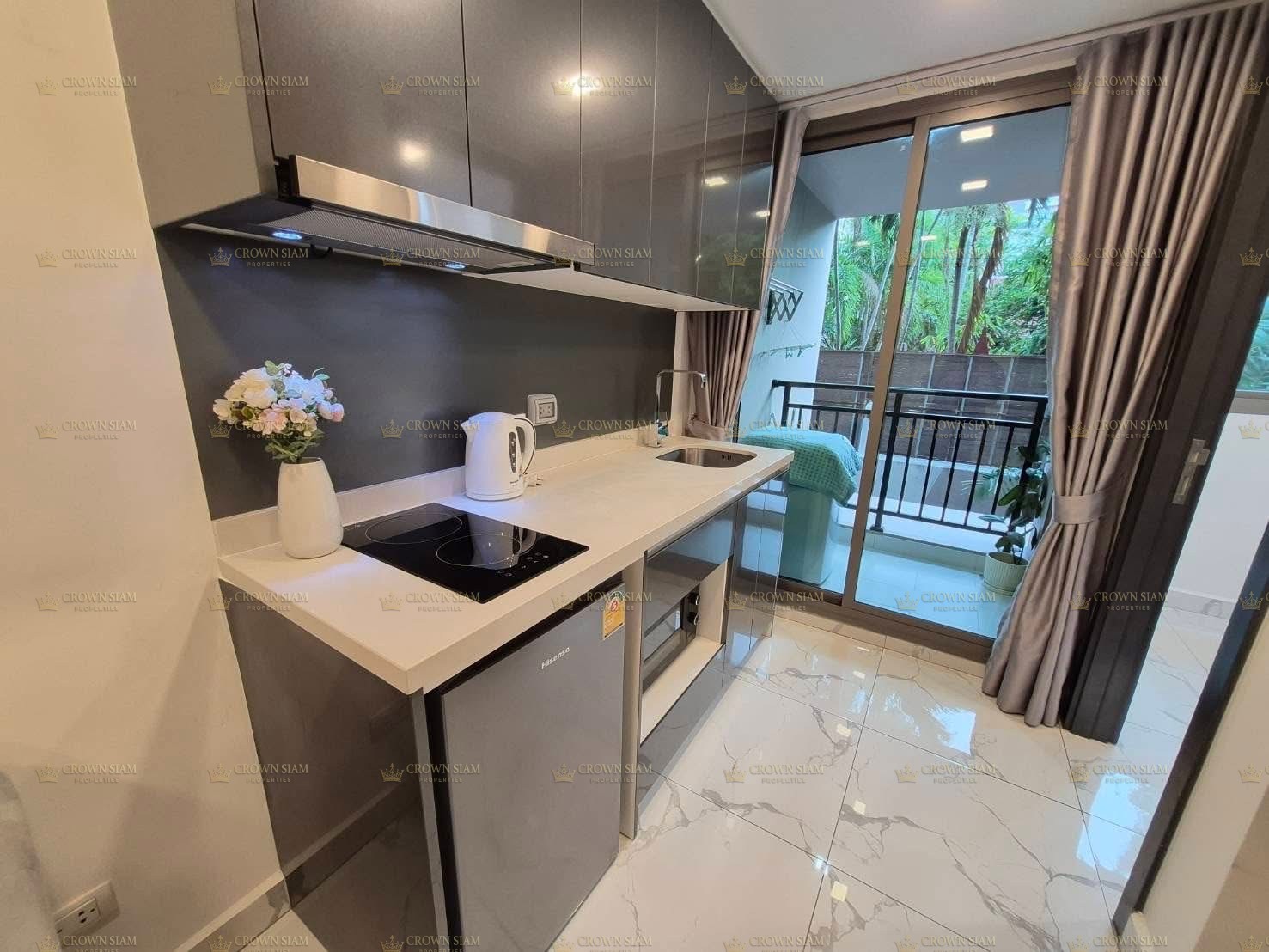 พัทยากลาง • Arcadia Center Suites • คอนโด 1 ห้องนอน ชั้น 2 พร้อมเฟอร์นิเจอร์ครบให้เช่า - Image 6