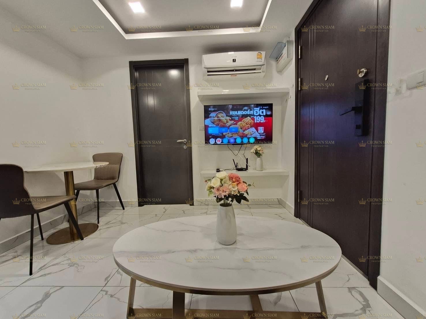 พัทยากลาง • Arcadia Center Suites • คอนโด 1 ห้องนอน ชั้น 2 พร้อมเฟอร์นิเจอร์ครบให้เช่า - Image 4