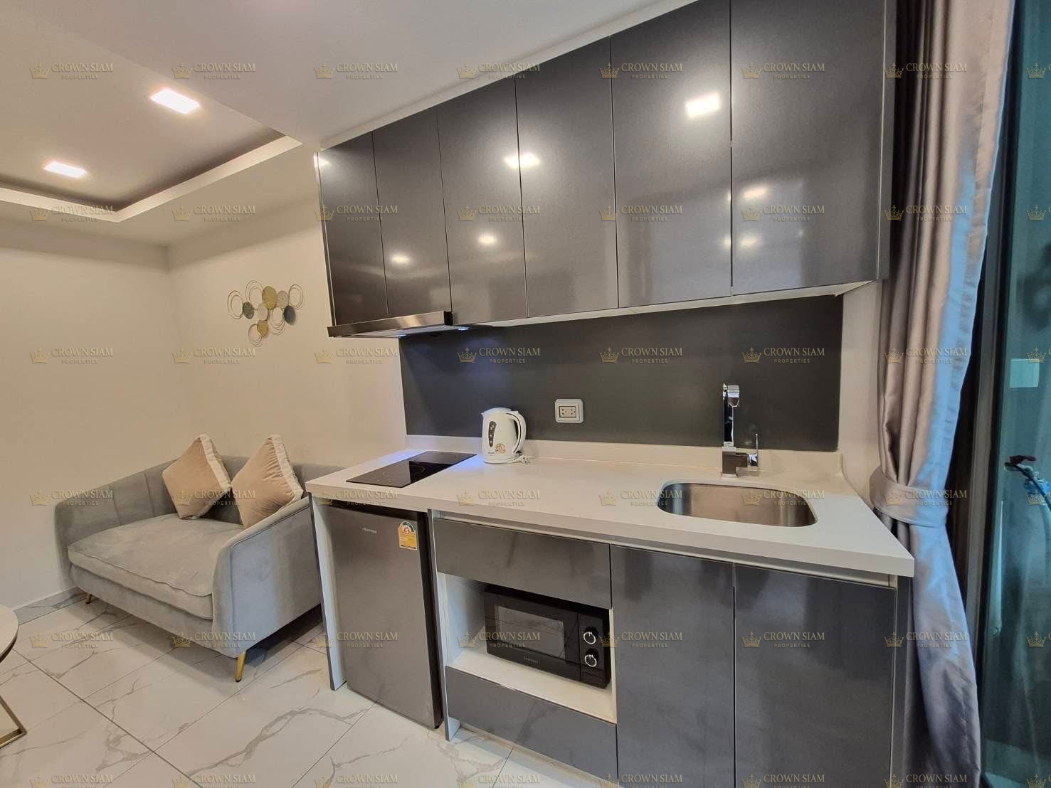 พัทยากลาง • Arcadia Center Suites • คอนโด 1 ห้องนอน ชั้น 2 พร้อมเฟอร์นิเจอร์ครบให้เช่า - Image 7