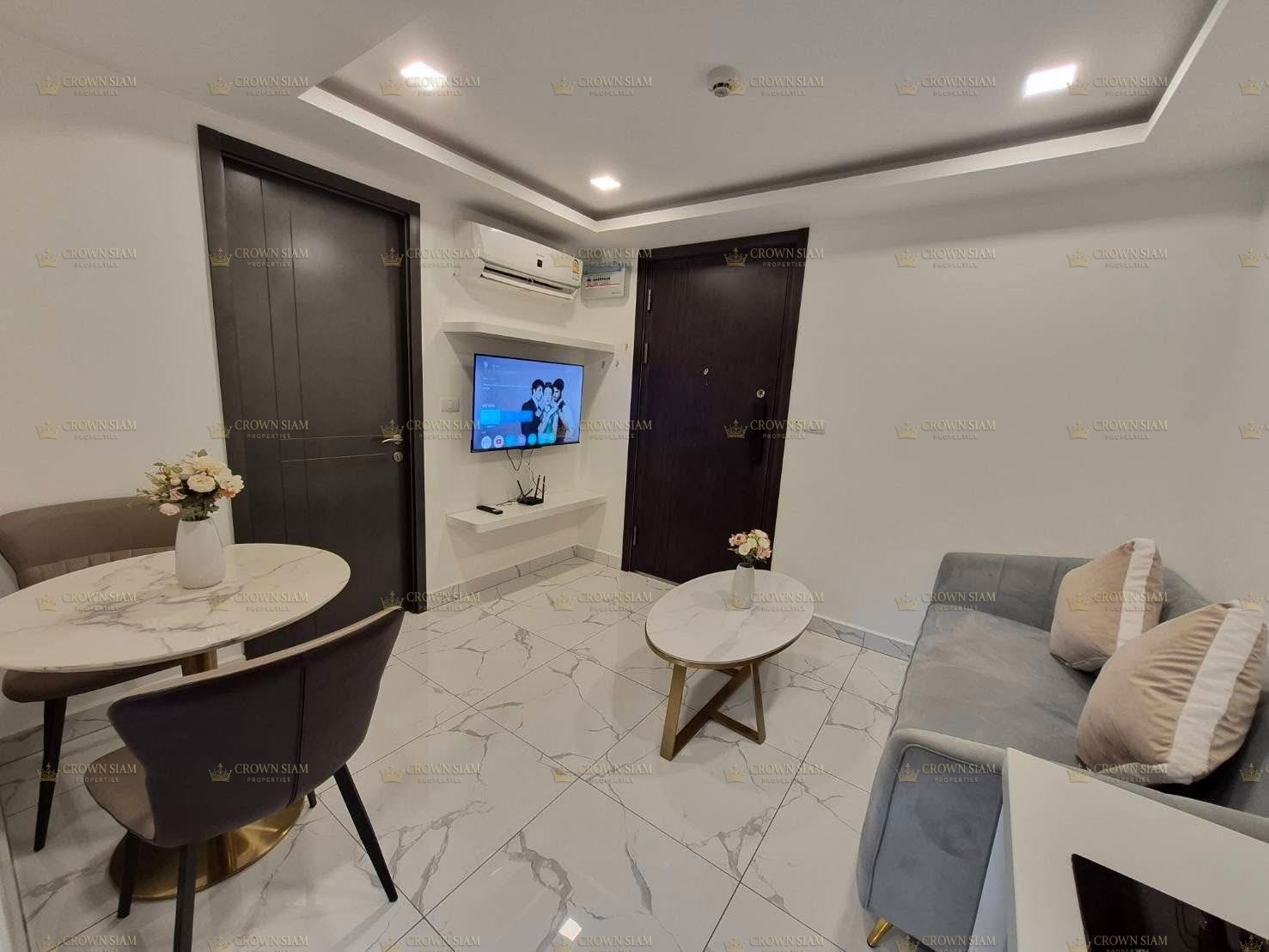 พัทยากลาง • Arcadia Center Suites • คอนโด 1 ห้องนอน ชั้น 2 พร้อมเฟอร์นิเจอร์ครบให้เช่า - Image 3