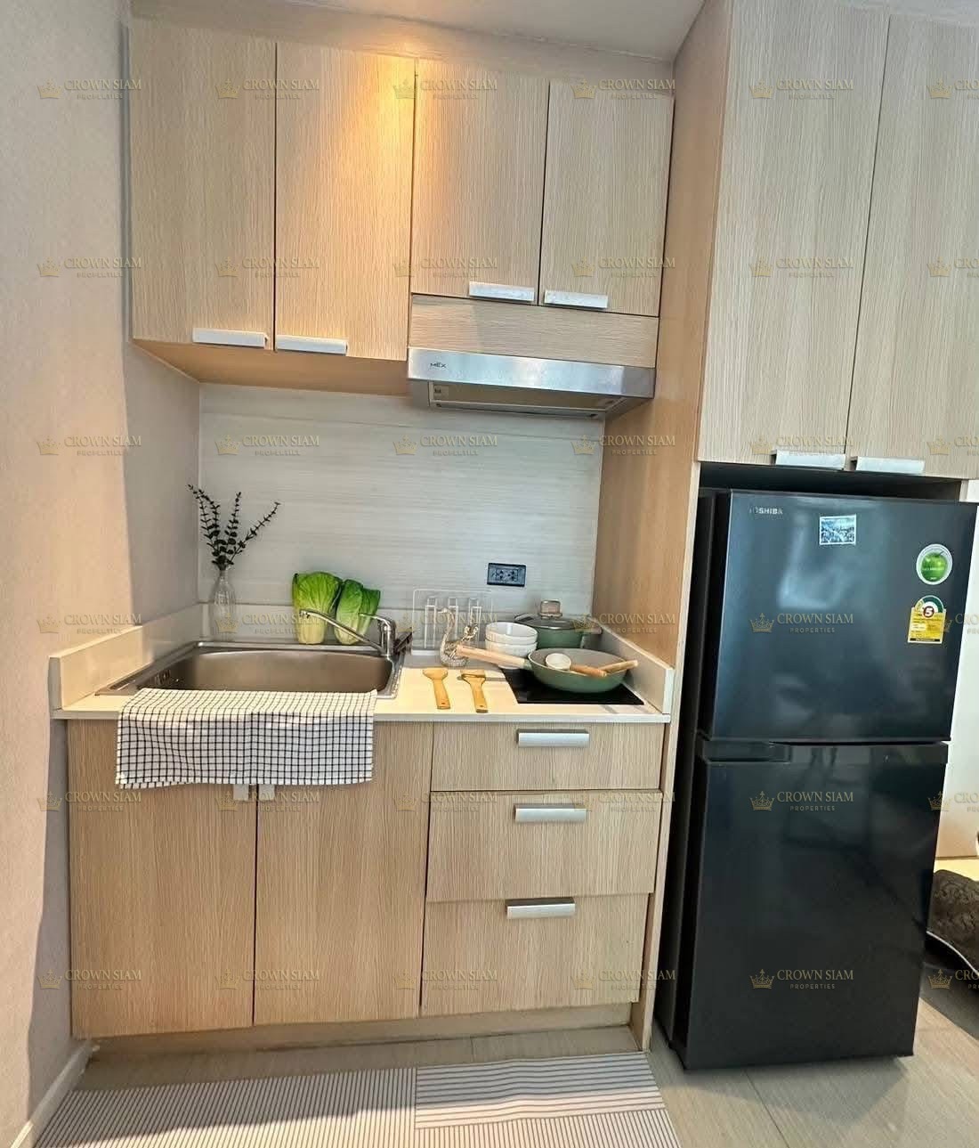 พระตำหนัก • Estanan Condo • 1 ห้องนอน วิวเมือง - Image 6