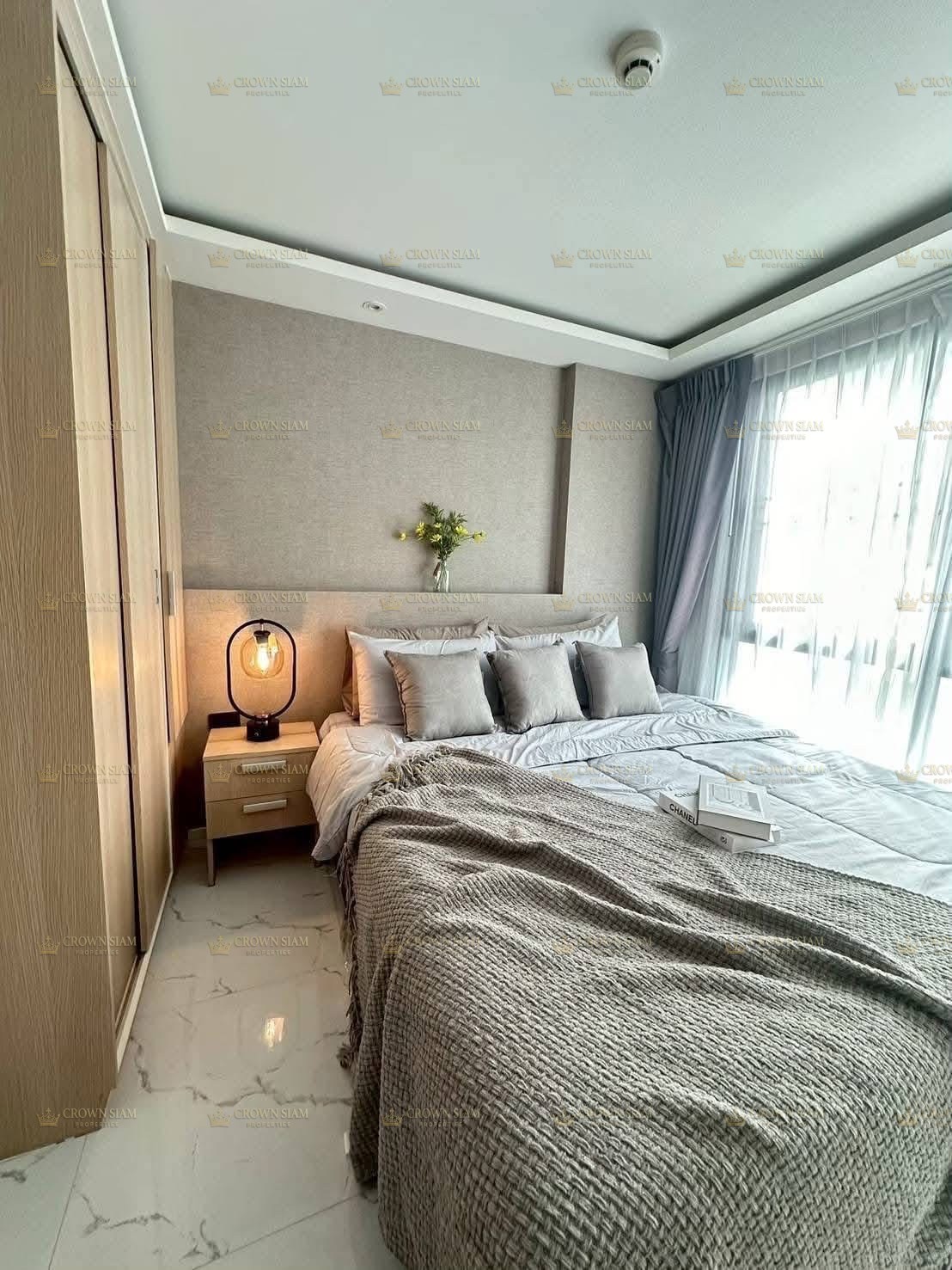 พระตำหนัก • Estanan Condo • 1 ห้องนอน วิวเมือง - Image 8