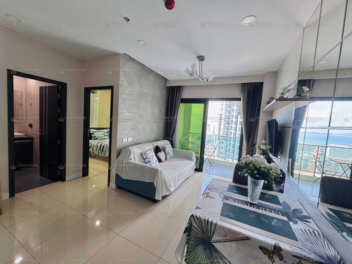 中天 • Dusit Grand Condo View Pattaya • 28楼1卧城市海景公寓 - Image 3