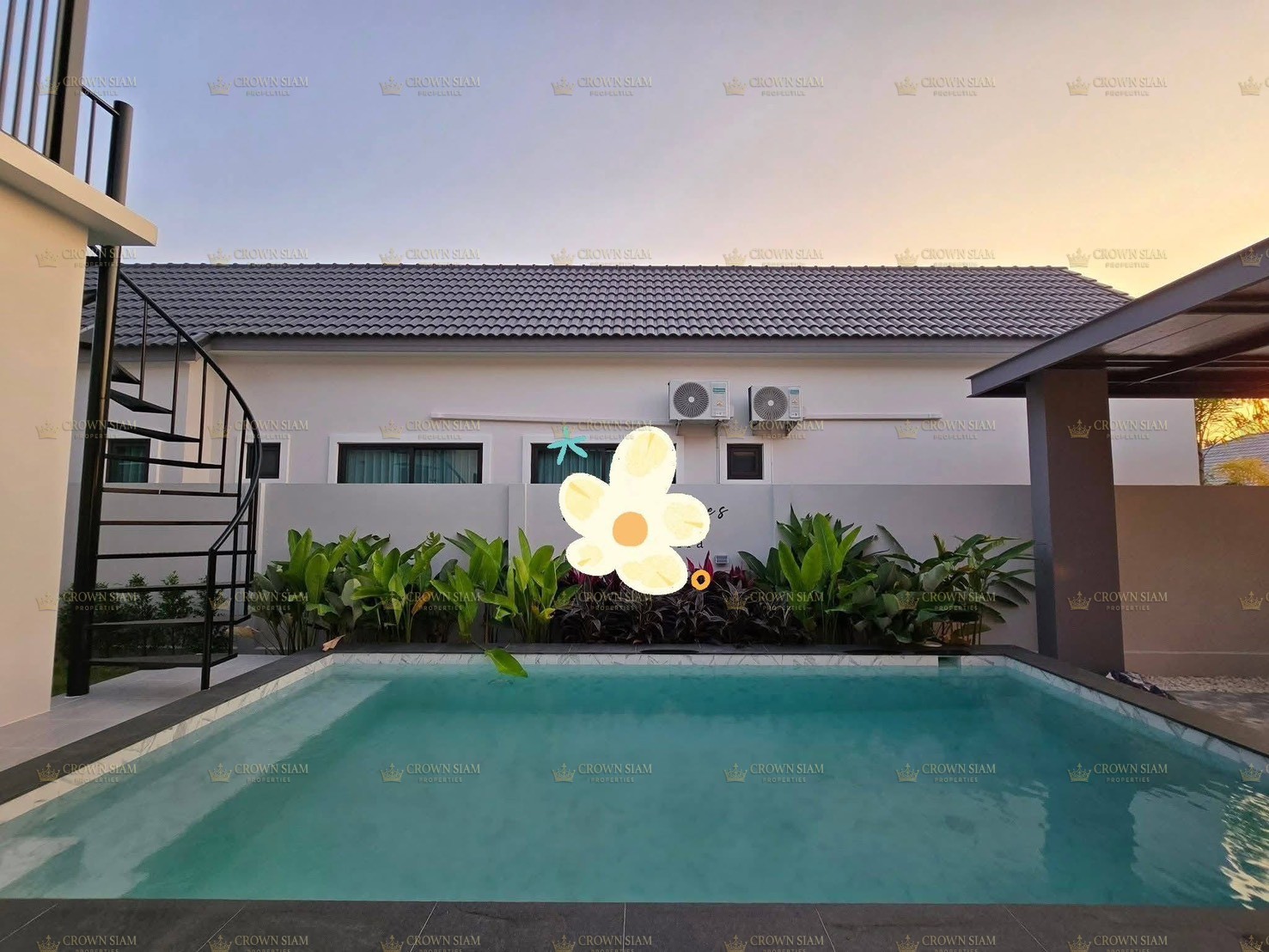 Huay Yai • Modern Nordic Pool Villa • 3BR Private Pool Villa - Image 3