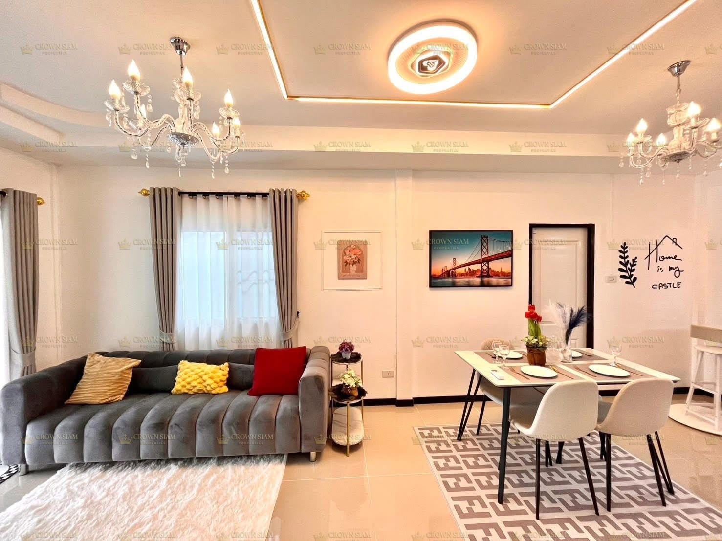 พัทยาตะวันออก • หมู่บ้านพัทยารุ่งเรือง 15 • บ้านเดี่ยวรีโนเวทใหม่ 3 ห้องนอน - Image 6