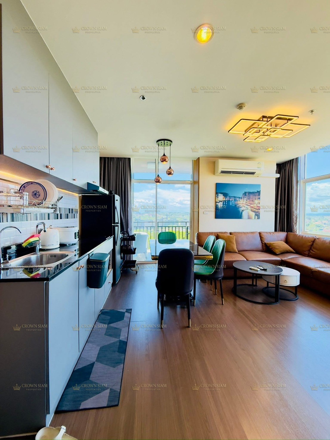 จอมเทียน • The Grand Jomtien / Twin Tower • คอนโดมุม 1 ห้องนอน ชั้น 11 - Image 5