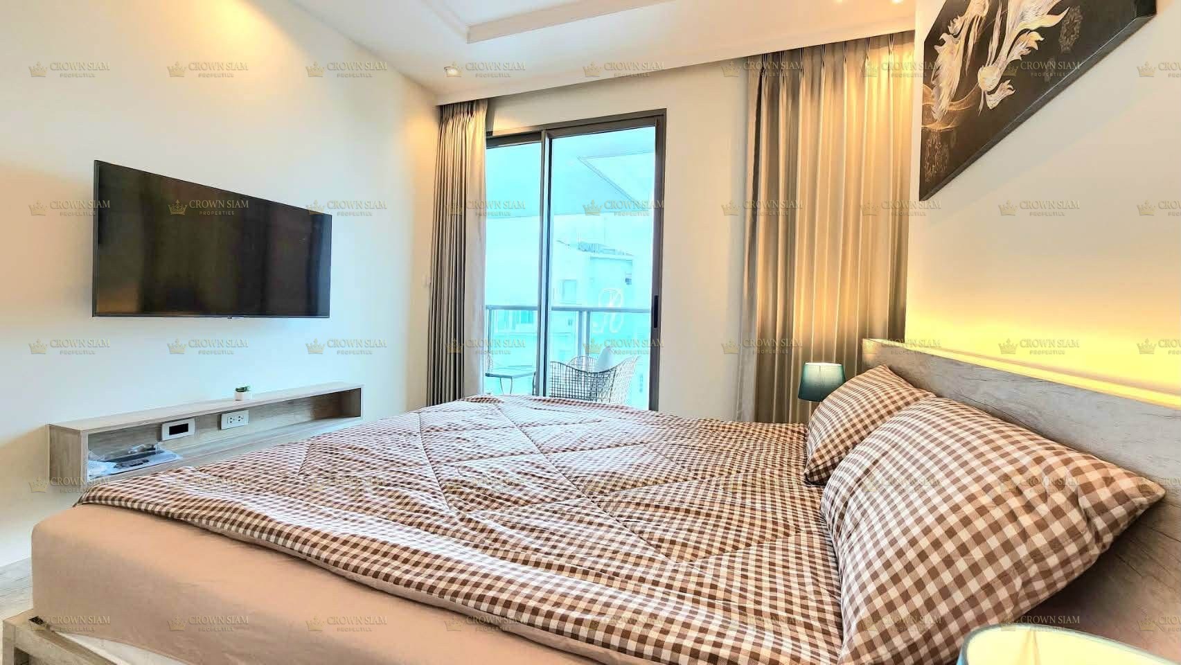 จอมเทียน • The Riviera Monaco • คอนโด 1 ห้องนอน วิวทะเล ห้องมุม ชั้น 40