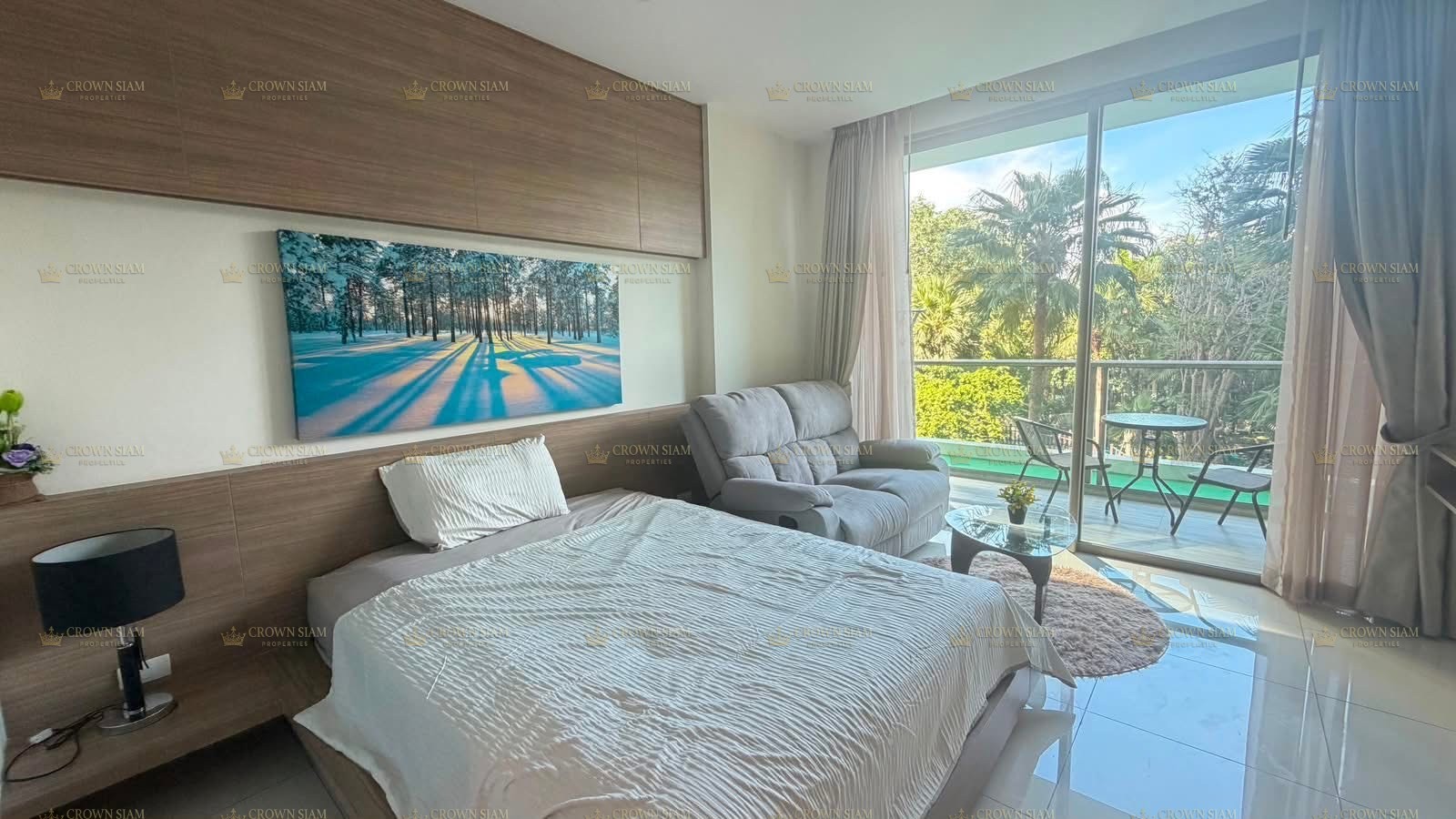 พัทยาเหนือ • The Riviera Wongamat • คอนโดสตูดิโอ วิวสระว่ายน้ำ ชั้น 2