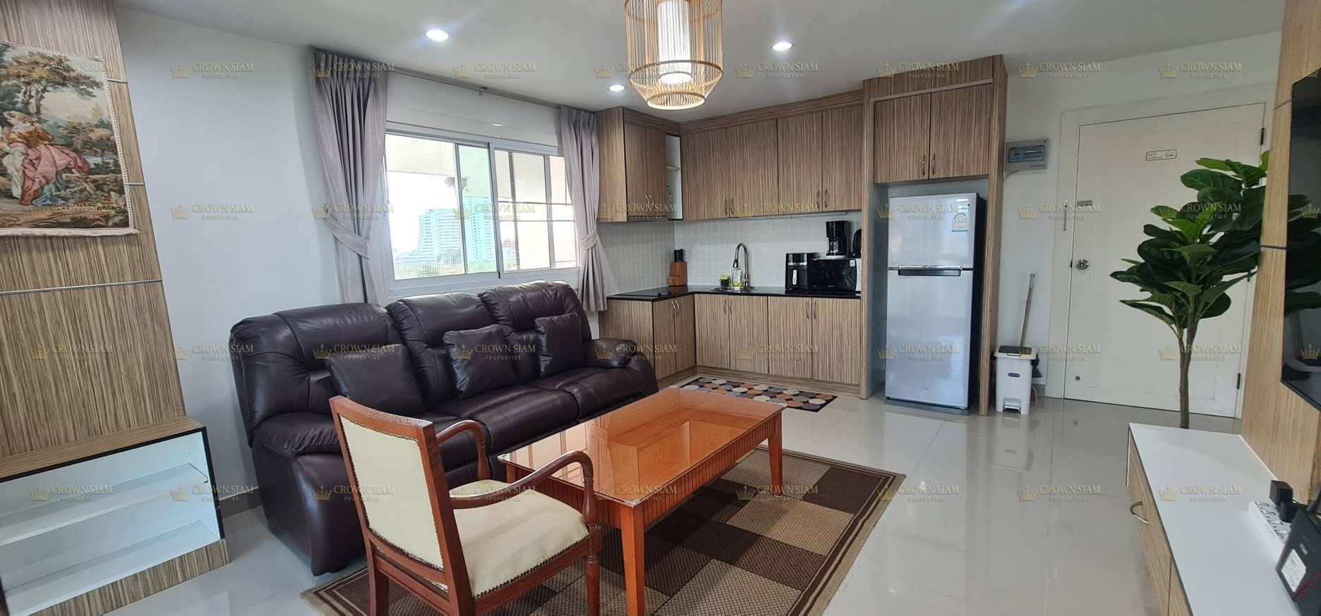 Jomtien • Porch Land 2 Jomtien Resort • 8F 1BR Corner Condo - Image 6