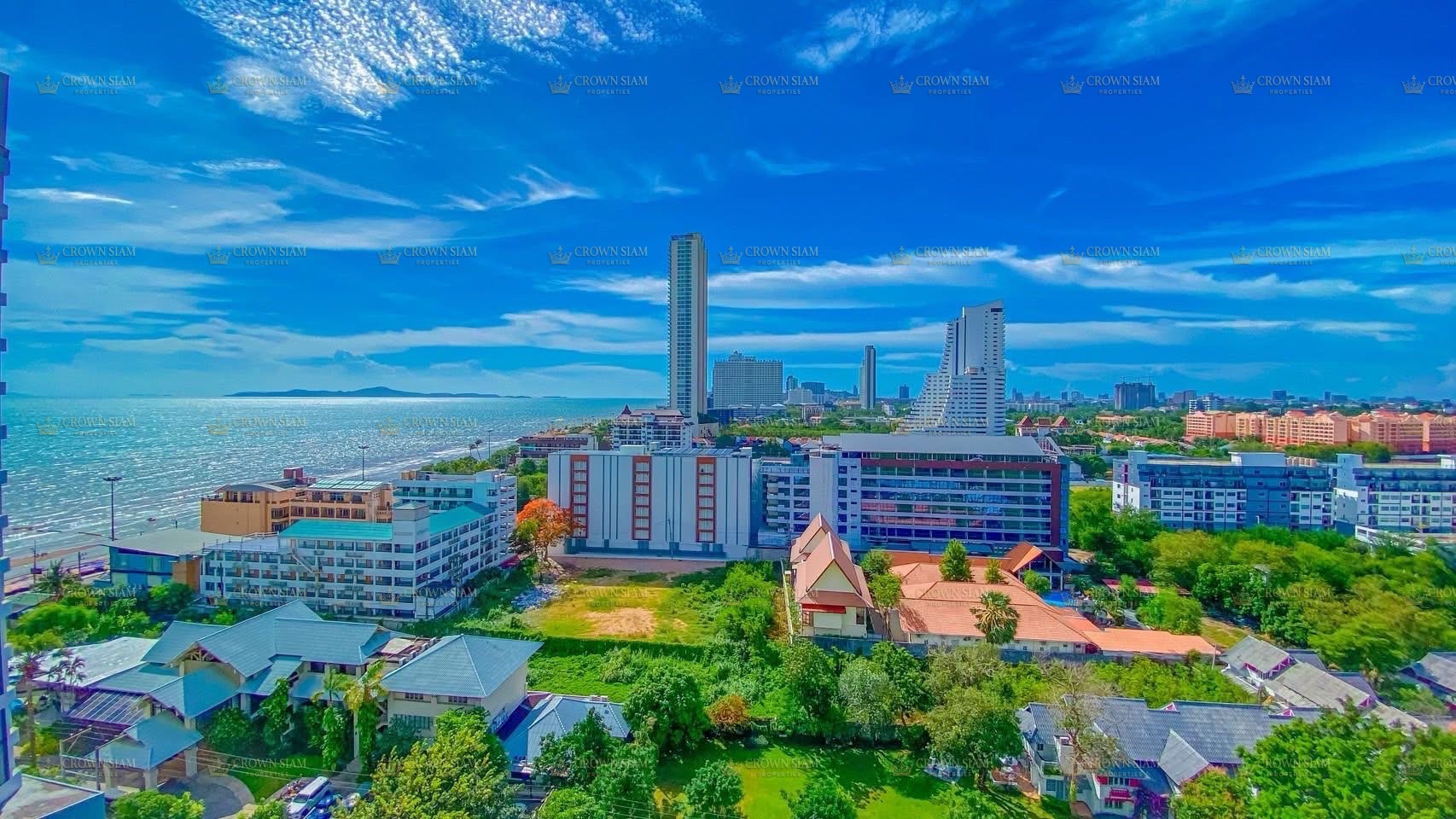 จอมเทียน • Aeras Beachfront Condominium • คอนโด 2 ห้องนอน ชั้น 10 วิวทะเล - Image 7