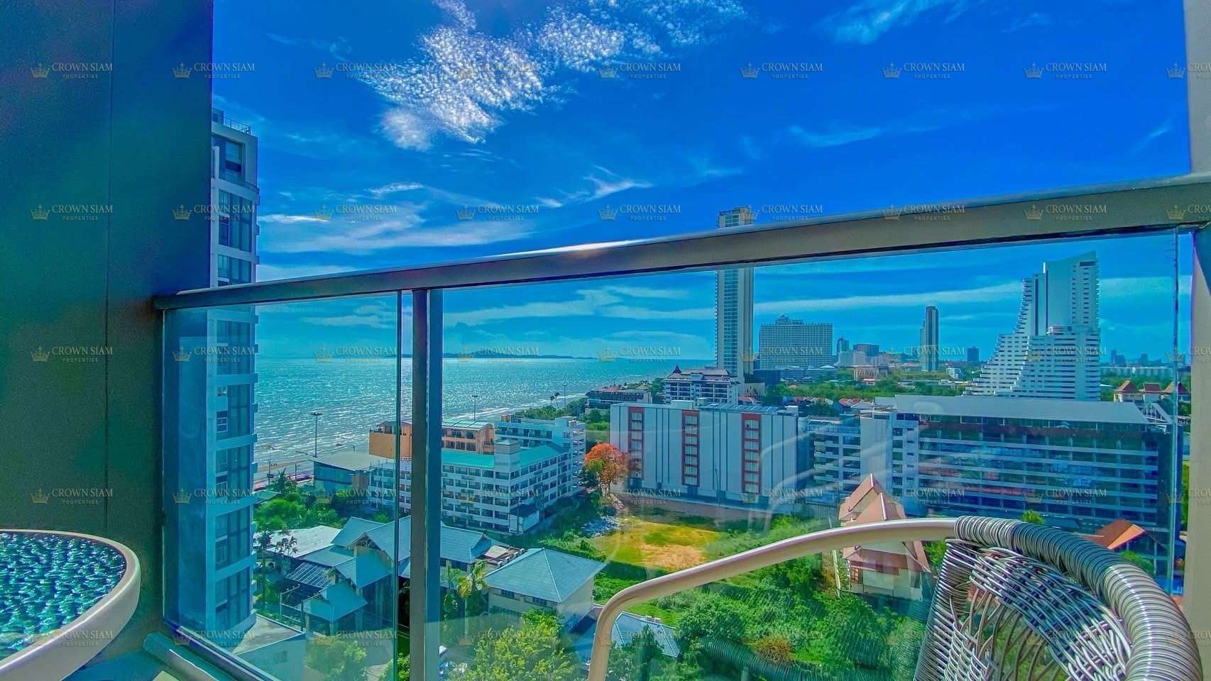 จอมเทียน • Aeras Beachfront Condominium • คอนโด 2 ห้องนอน ชั้น 10 วิวทะเล - Image 6