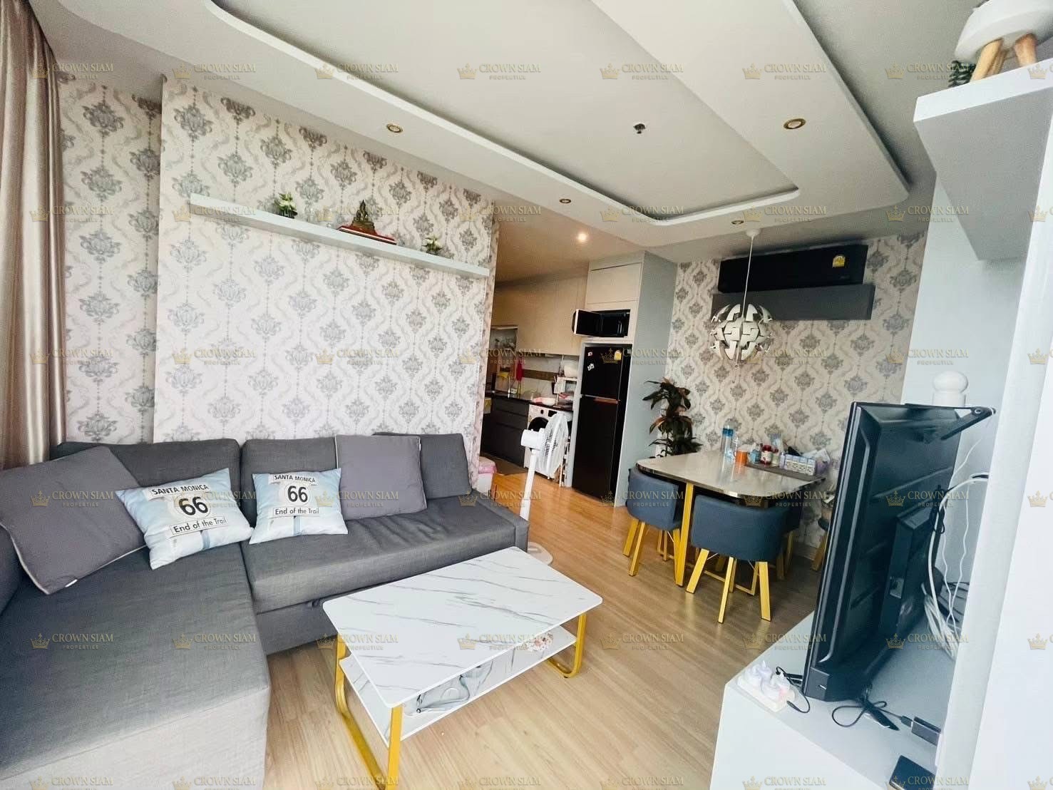 Jomtien • The Grand AD Jomtien Beach (Twin Towers) • 11F 2BR Sea View Condo - Image 3