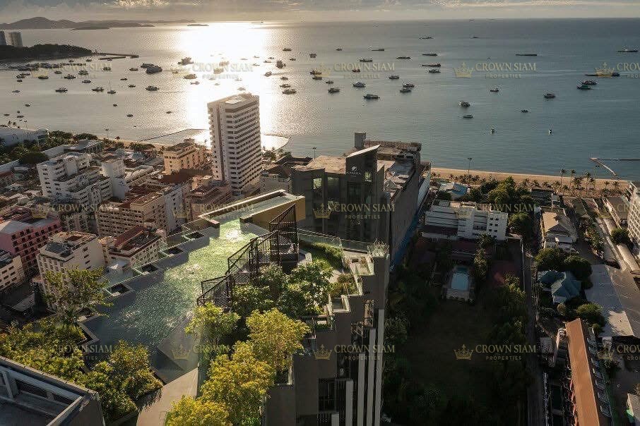 พัทยากลาง • Edge Pattaya • คอนโด 2 ห้องนอน 1 ห้องน้ำ วิวทะเล - Image 9
