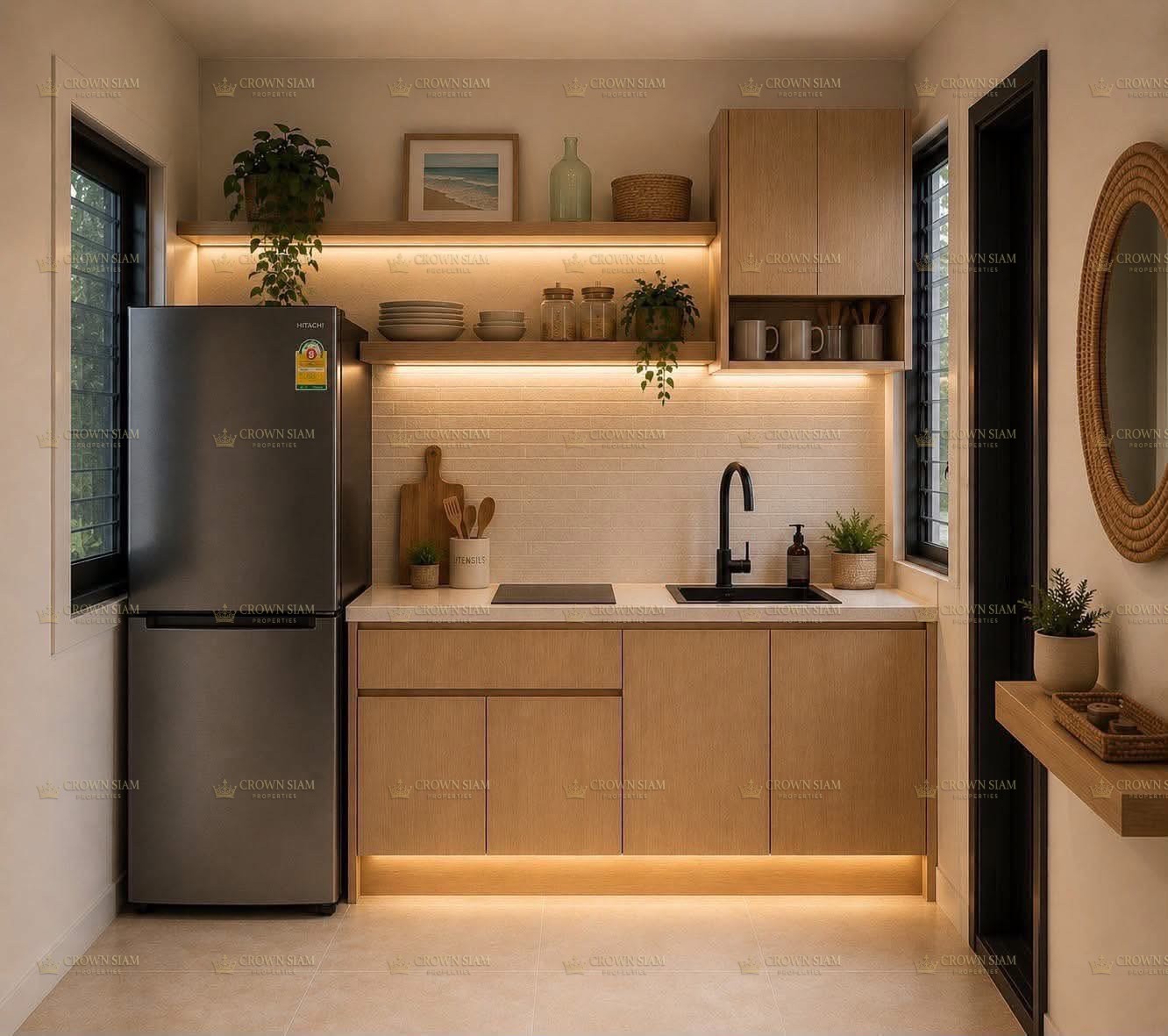 中天 • Baan Suan Lalana Condominium • 单间公寓 - Image 3