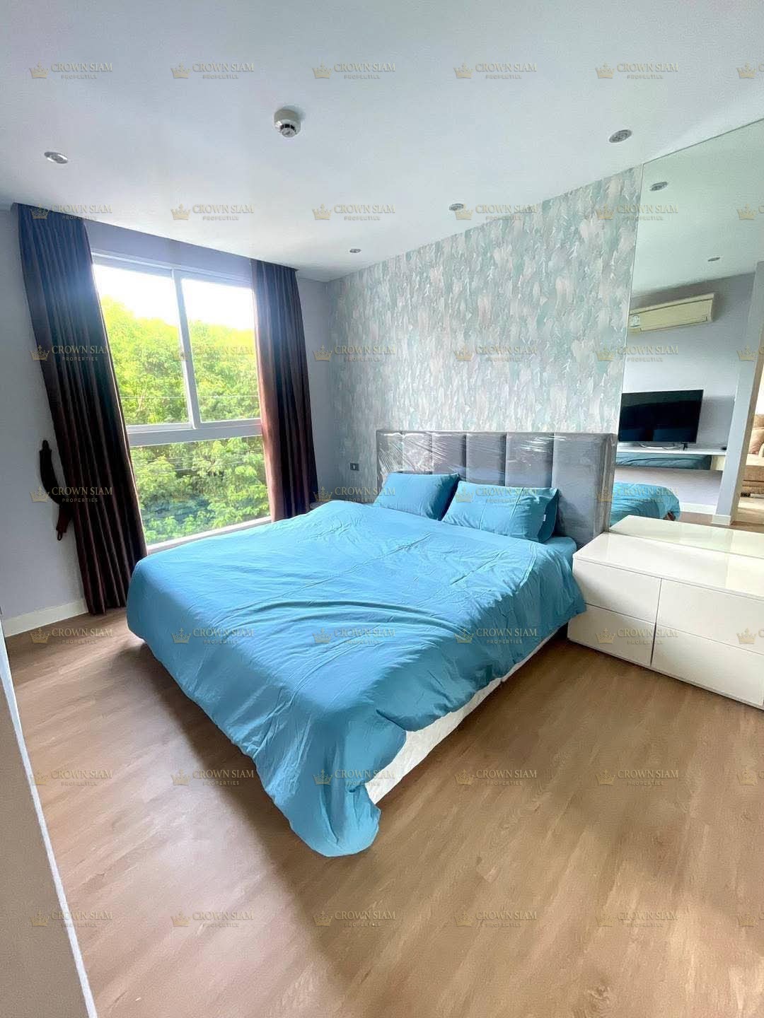 จอมเทียน • แกรนด์ แคริบเบียน • คอนโด 2 ห้องนอน วิวสวน - Image 6