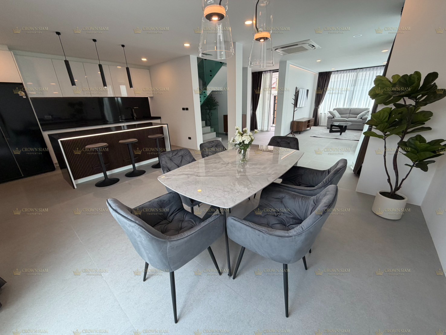 พัทยาเหนือ • วงศ์อมาตย์ • วิลล่าพูลส่วนตัว 3 ห้องนอน สร้างใหม่ - Image 10